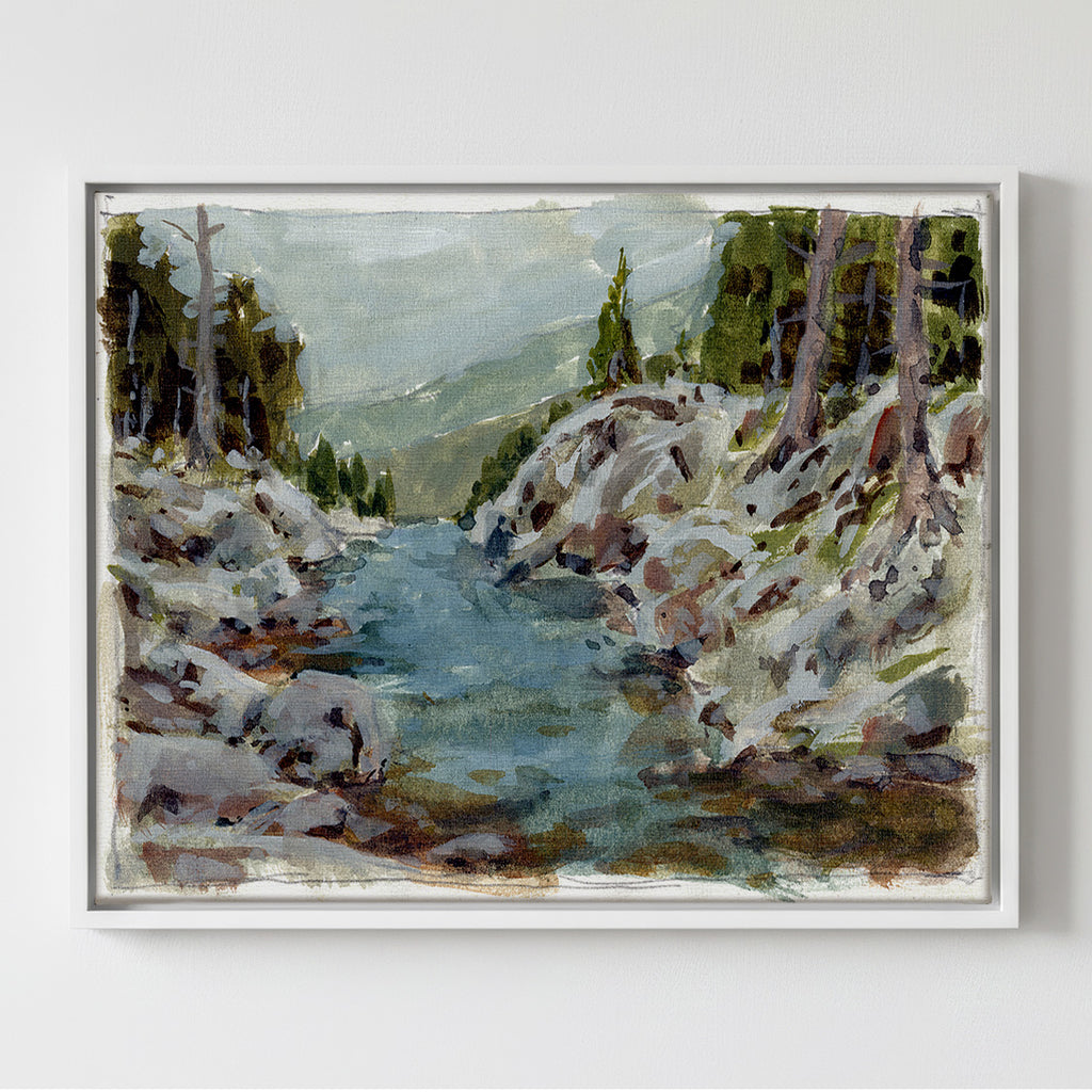 Slick with Silver - Gallery Canvas Print