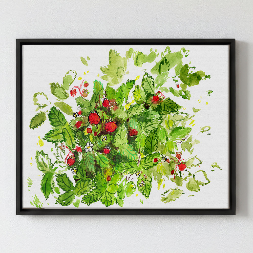 Wild Strawberries - Gallery Canvas Print