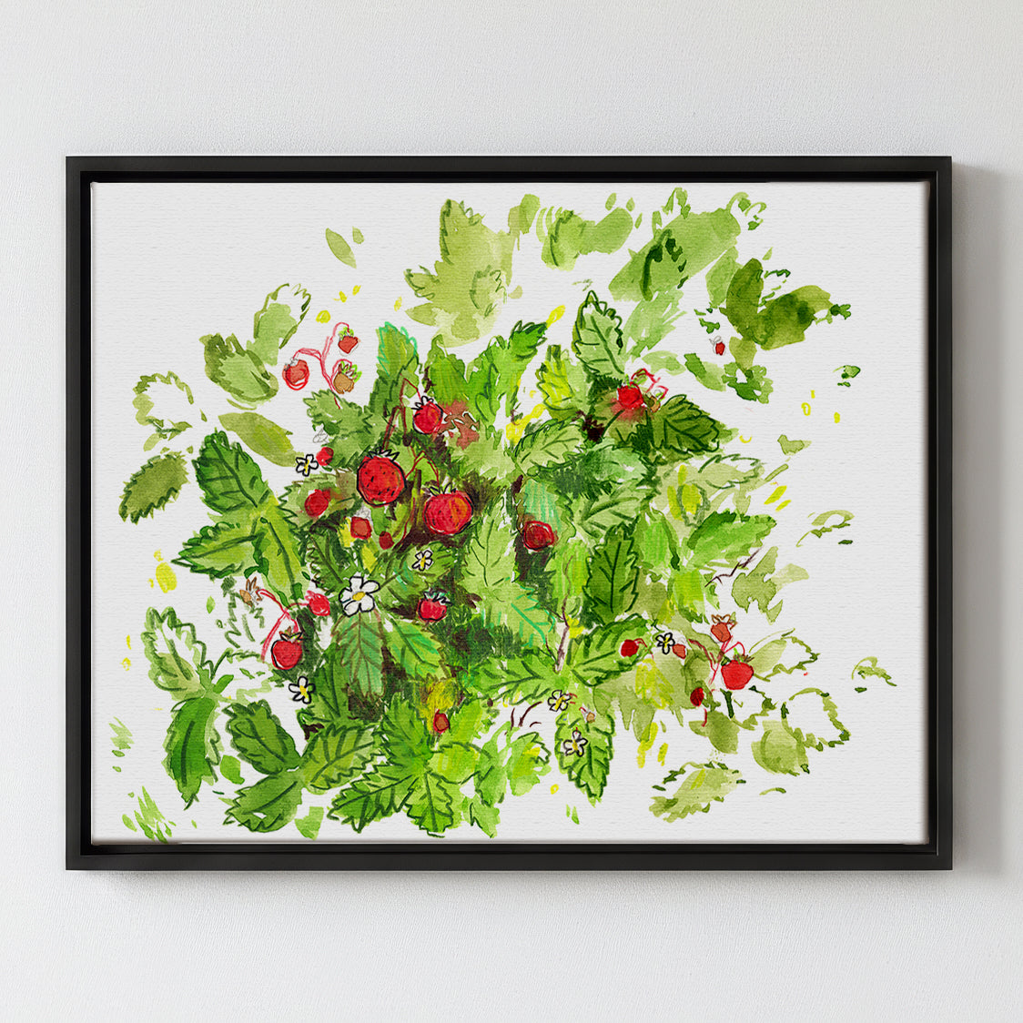 Wild Strawberries - Gallery Canvas Print