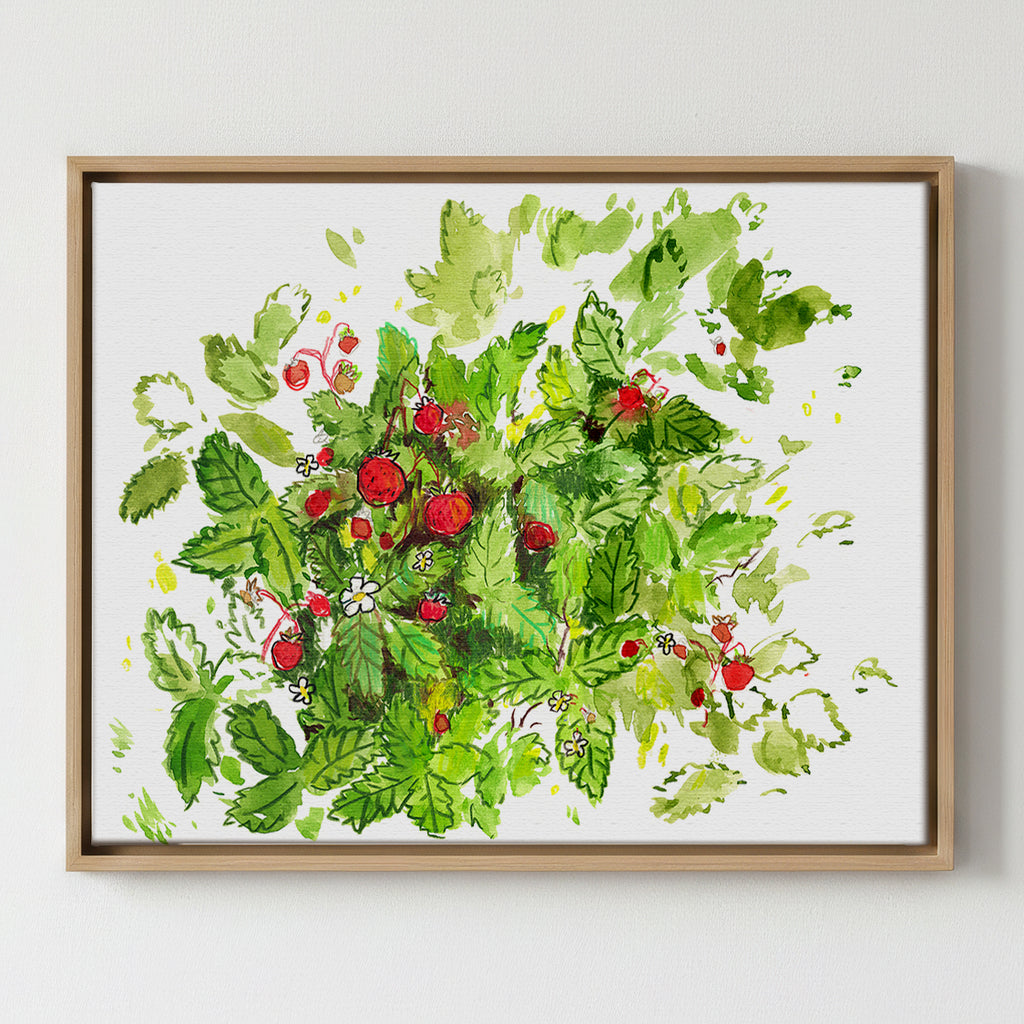 Wild Strawberries - Gallery Canvas Print