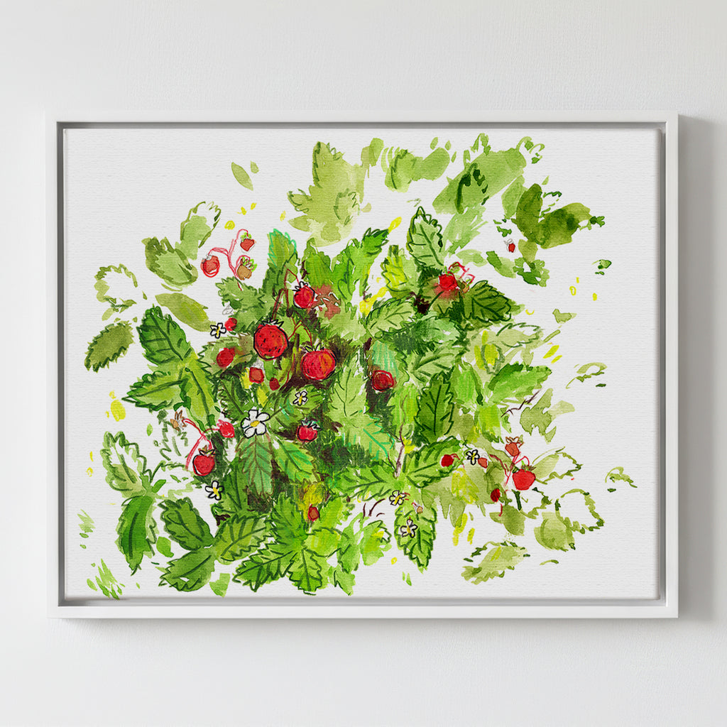 Wild Strawberries - Gallery Canvas Print