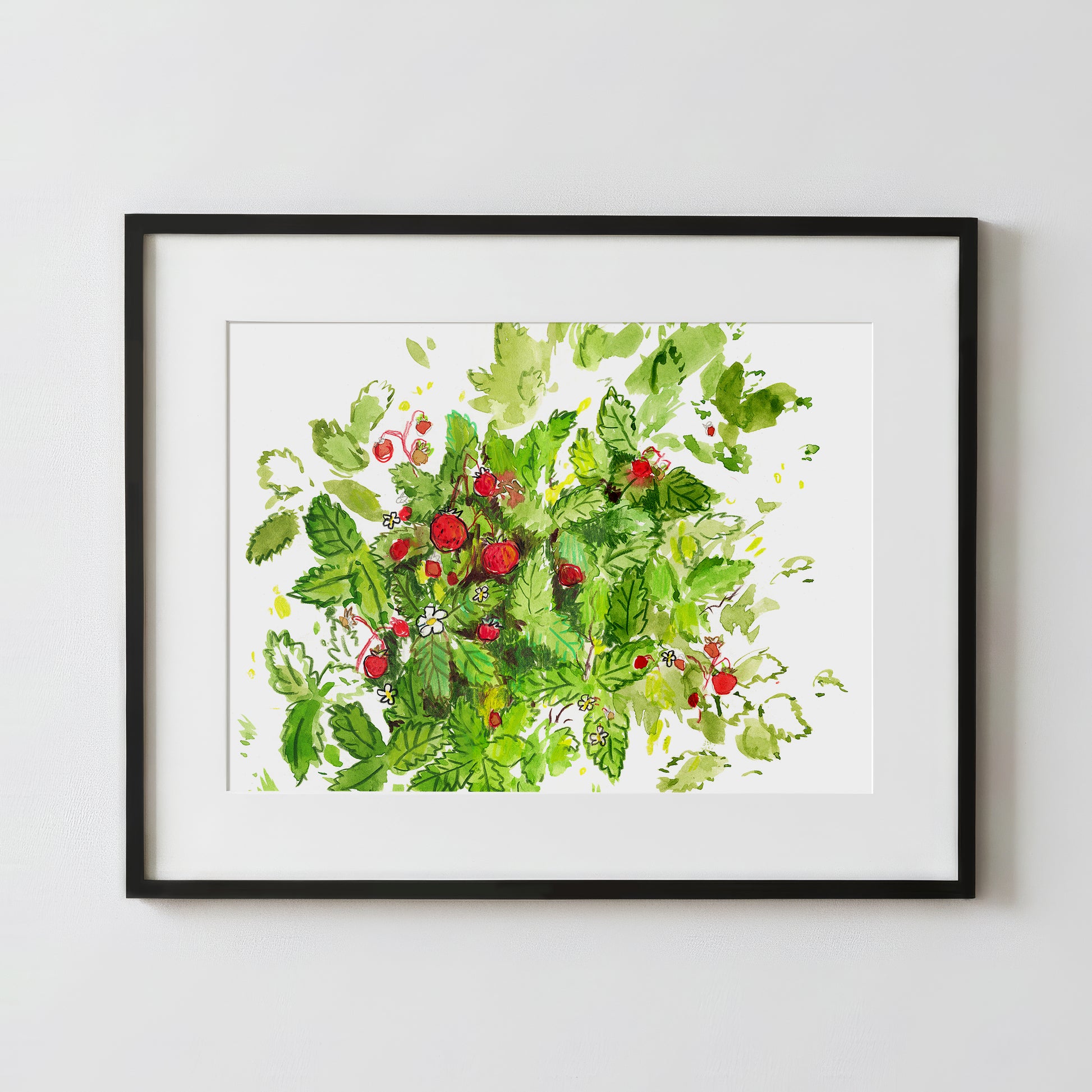 Wild Strawberries - Fine Art Paper Print
