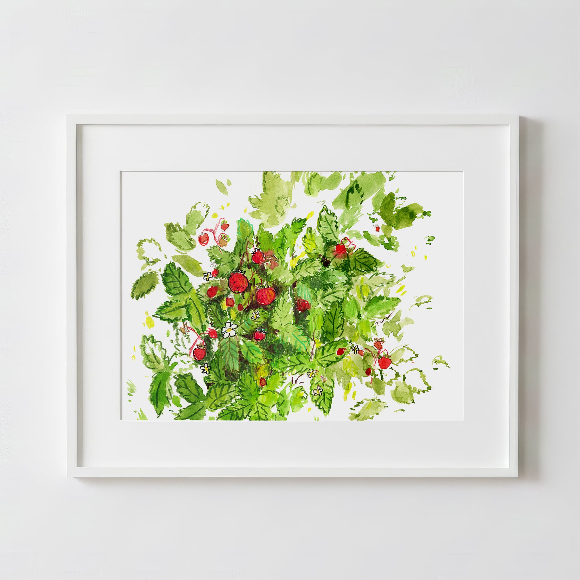 Wild Strawberries - Fine Art Paper Print