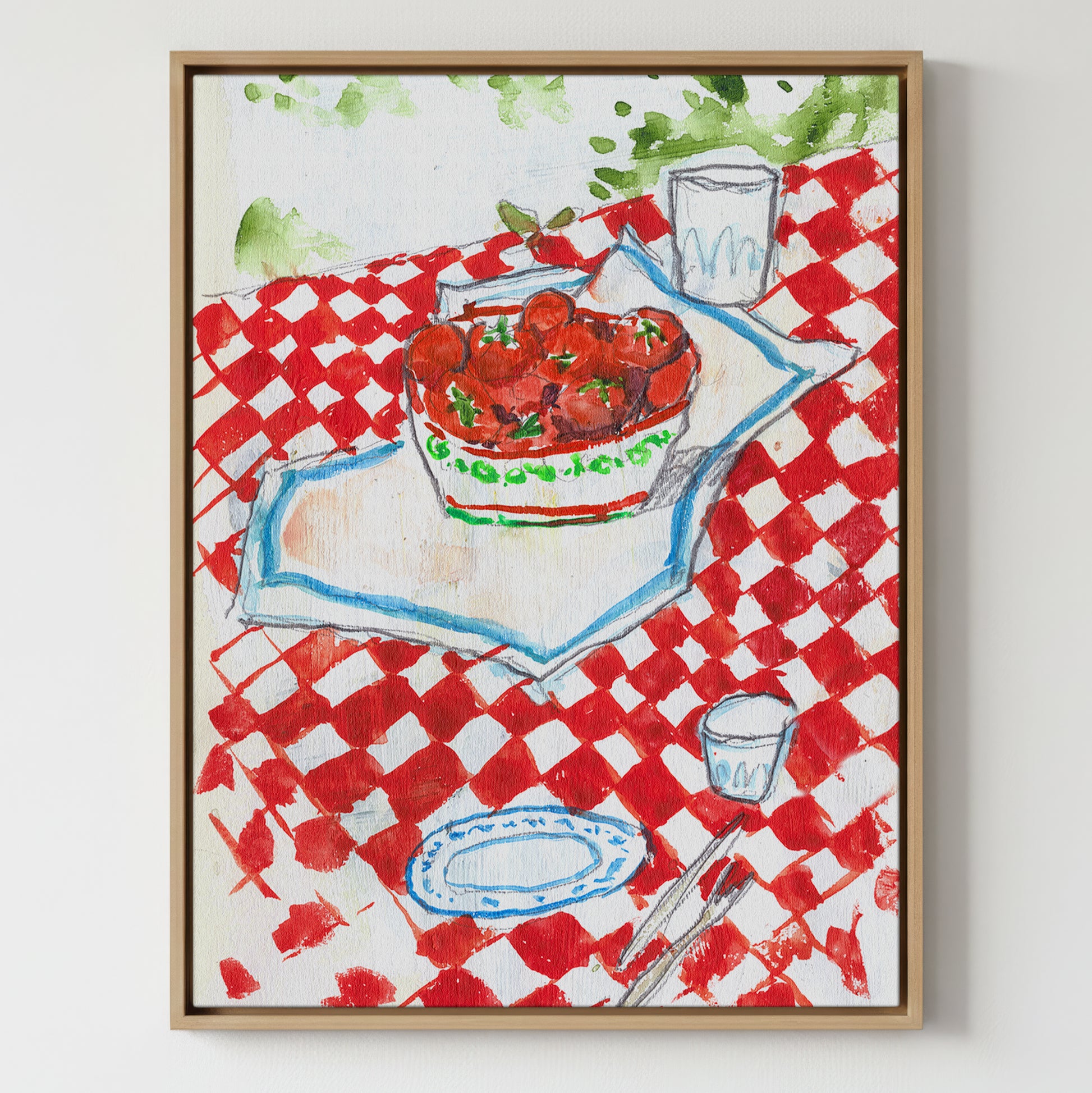 Fresh From the Garden  - Gallery Canvas Print
