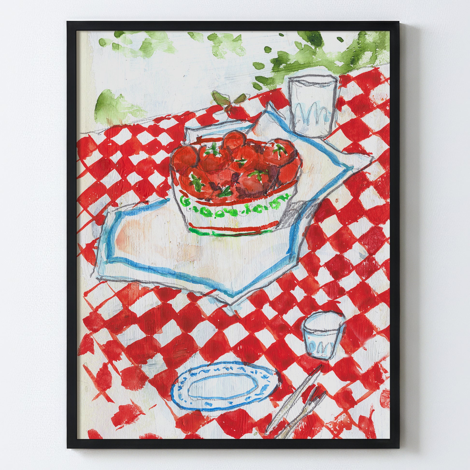 Fresh From the Garden - Fine Art Paper Print