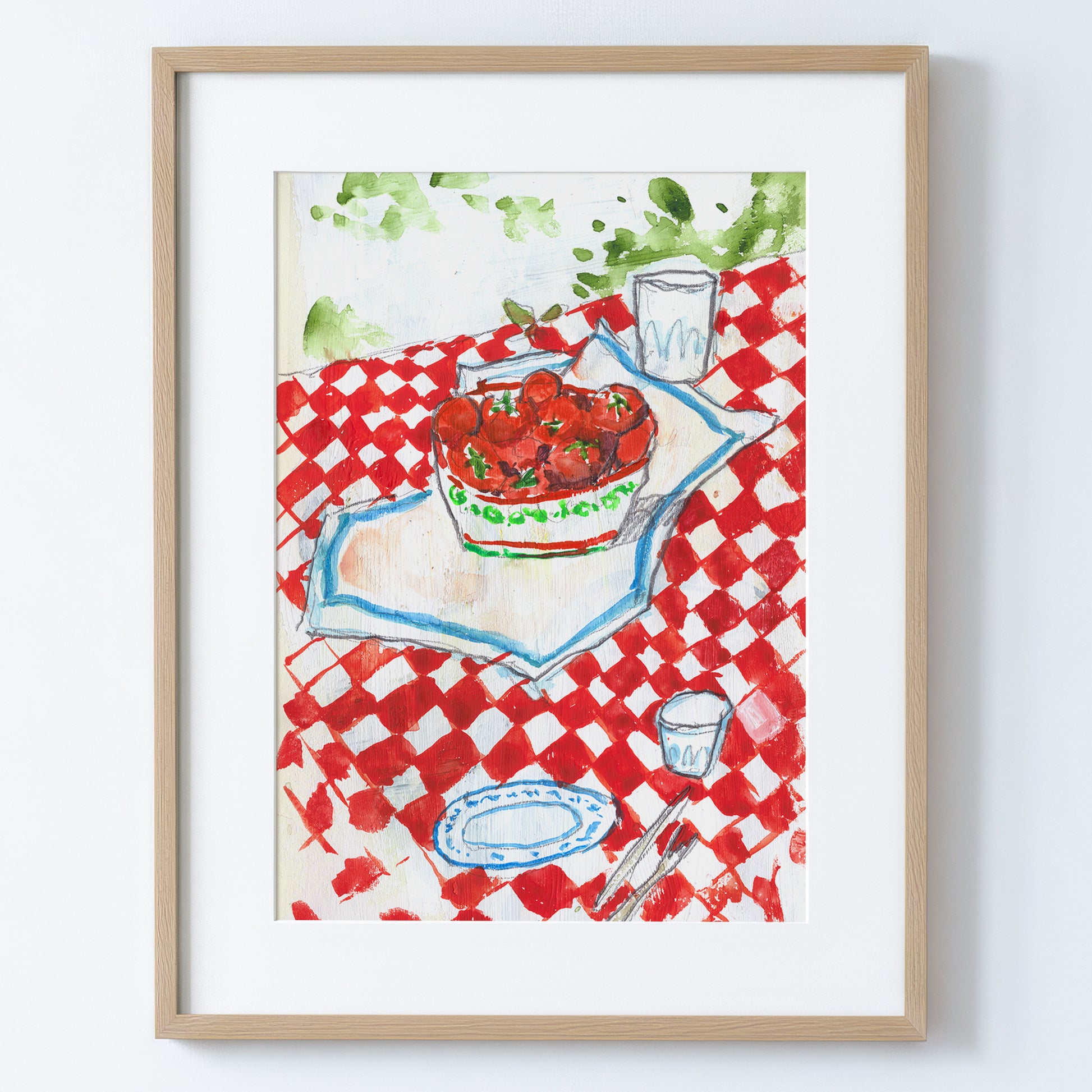 Fresh From the Garden - Fine Art Paper Print