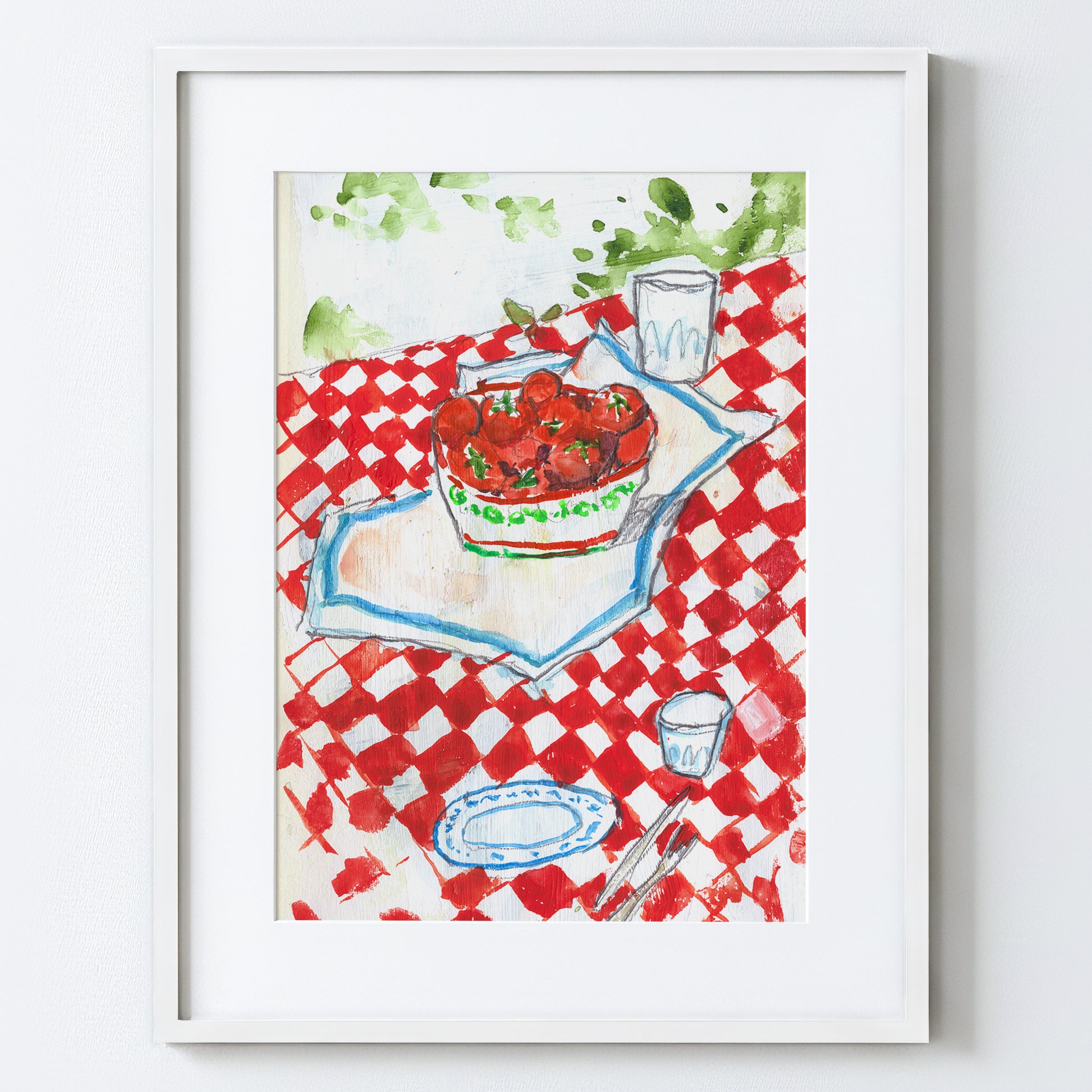 Fresh From the Garden - Fine Art Paper Print