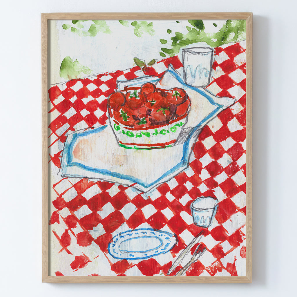Fresh From the Garden - Fine Art Paper Print