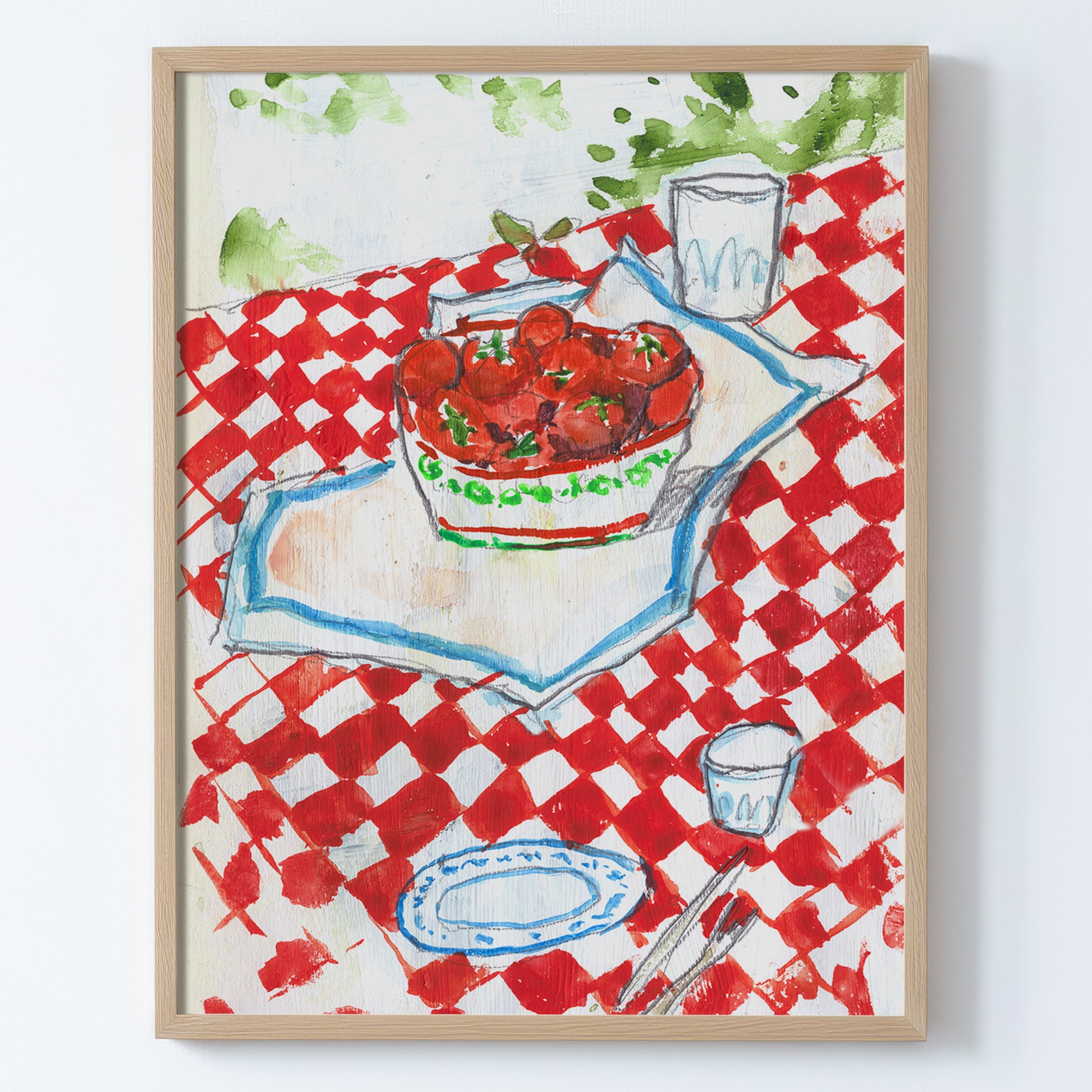 Fresh From the Garden - Fine Art Paper Print
