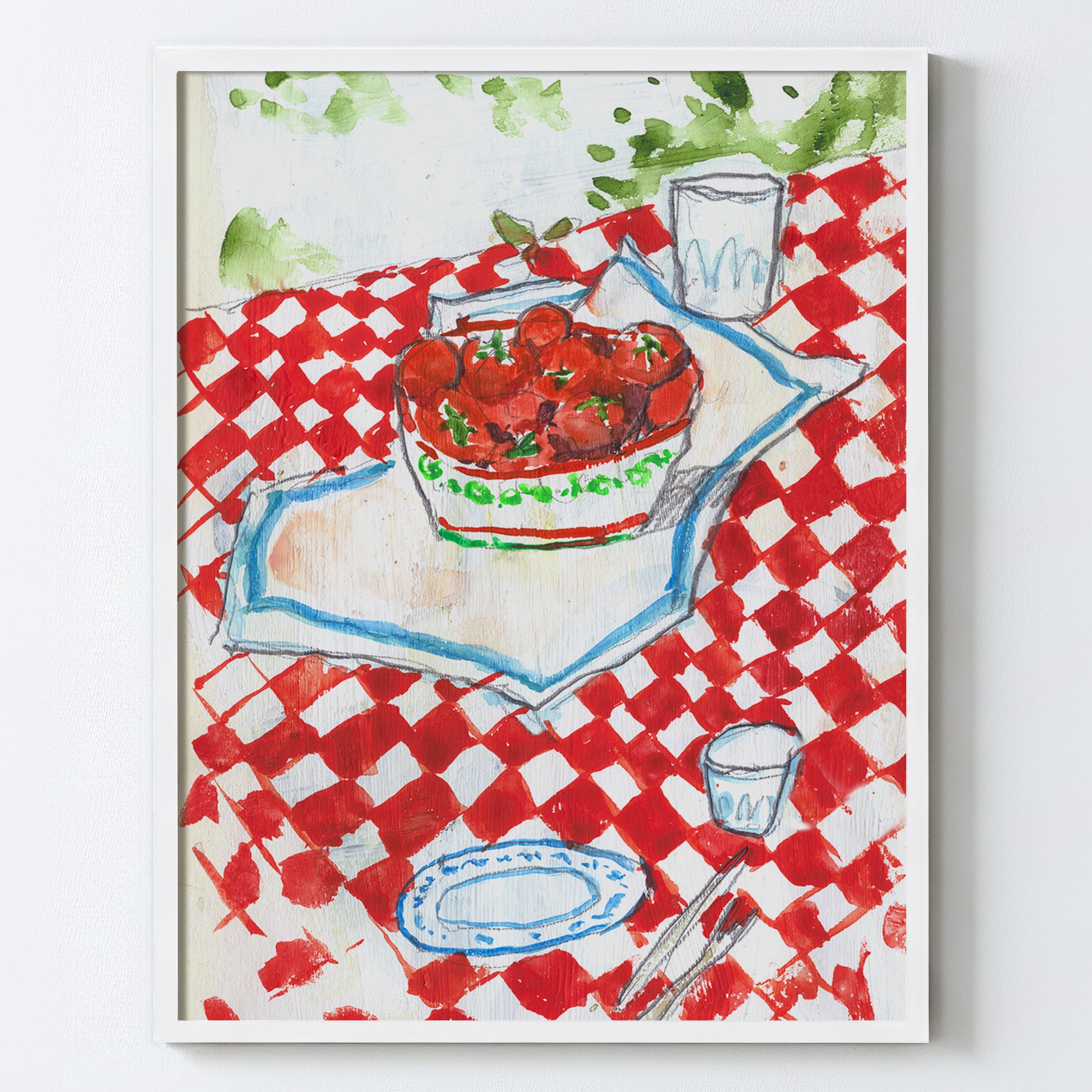 Fresh From the Garden - Fine Art Paper Print