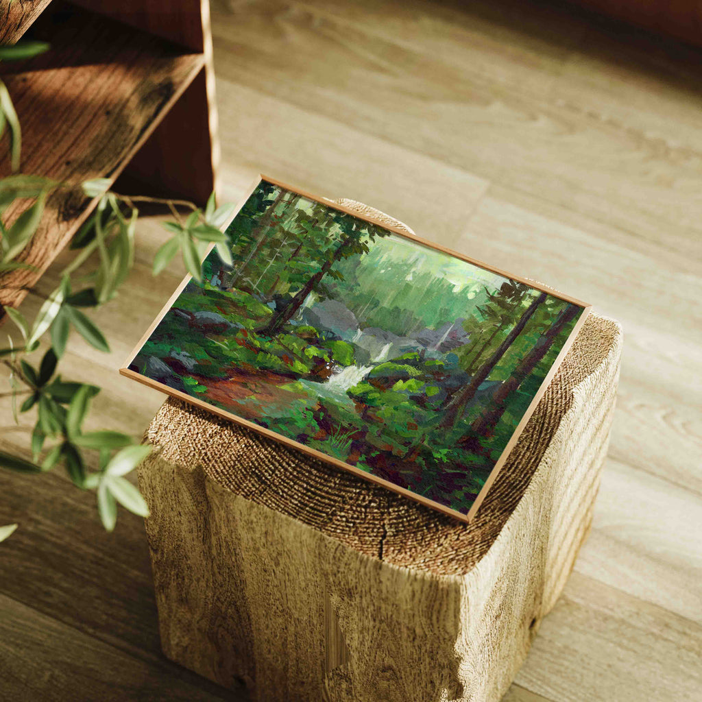 A Moment of Rest - Art Print