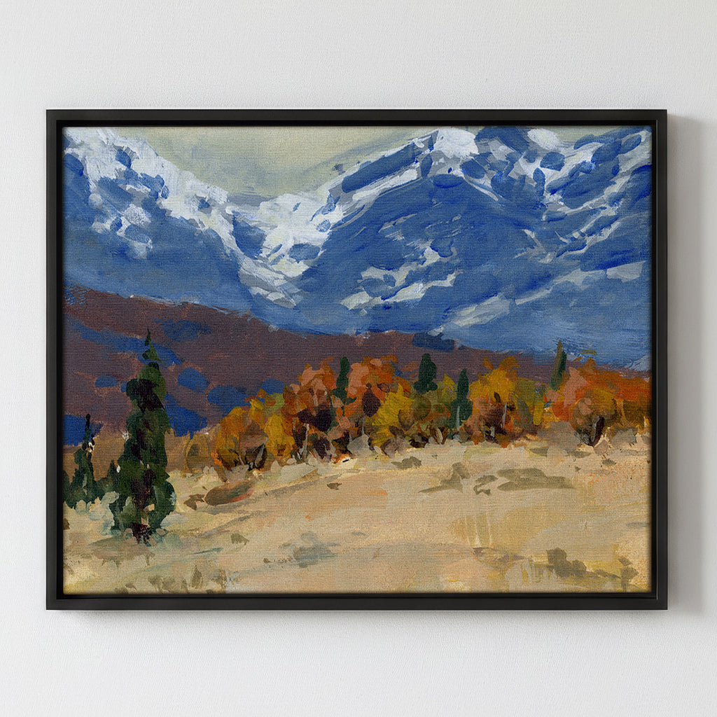 Autumn Blues - Gallery Canvas Print