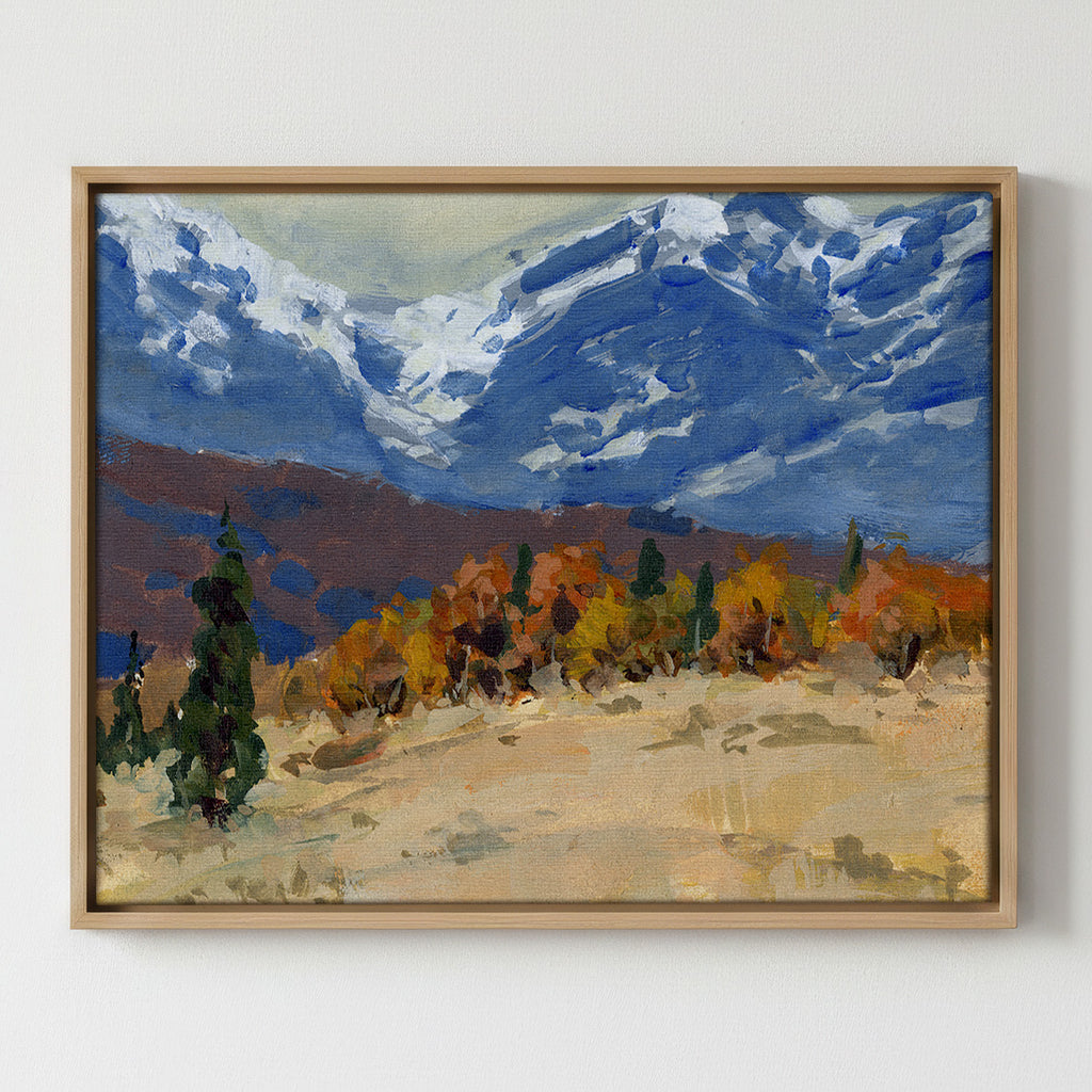 Autumn Blues - Gallery Canvas Print