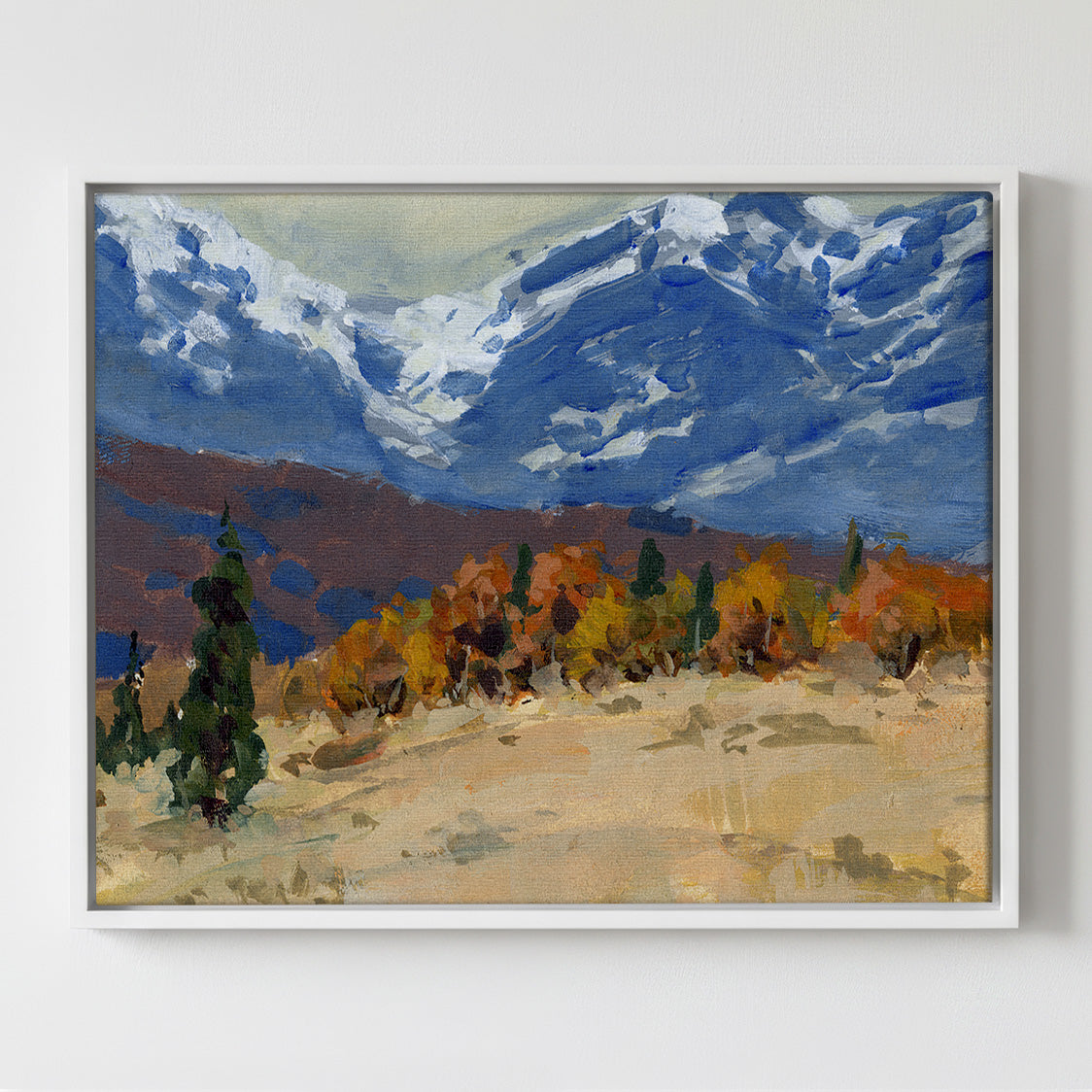 Autumn Blues - Gallery Canvas Print