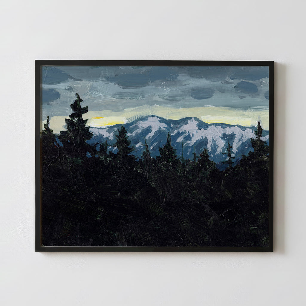 Beyond the Pines - Fine Art Paper Print