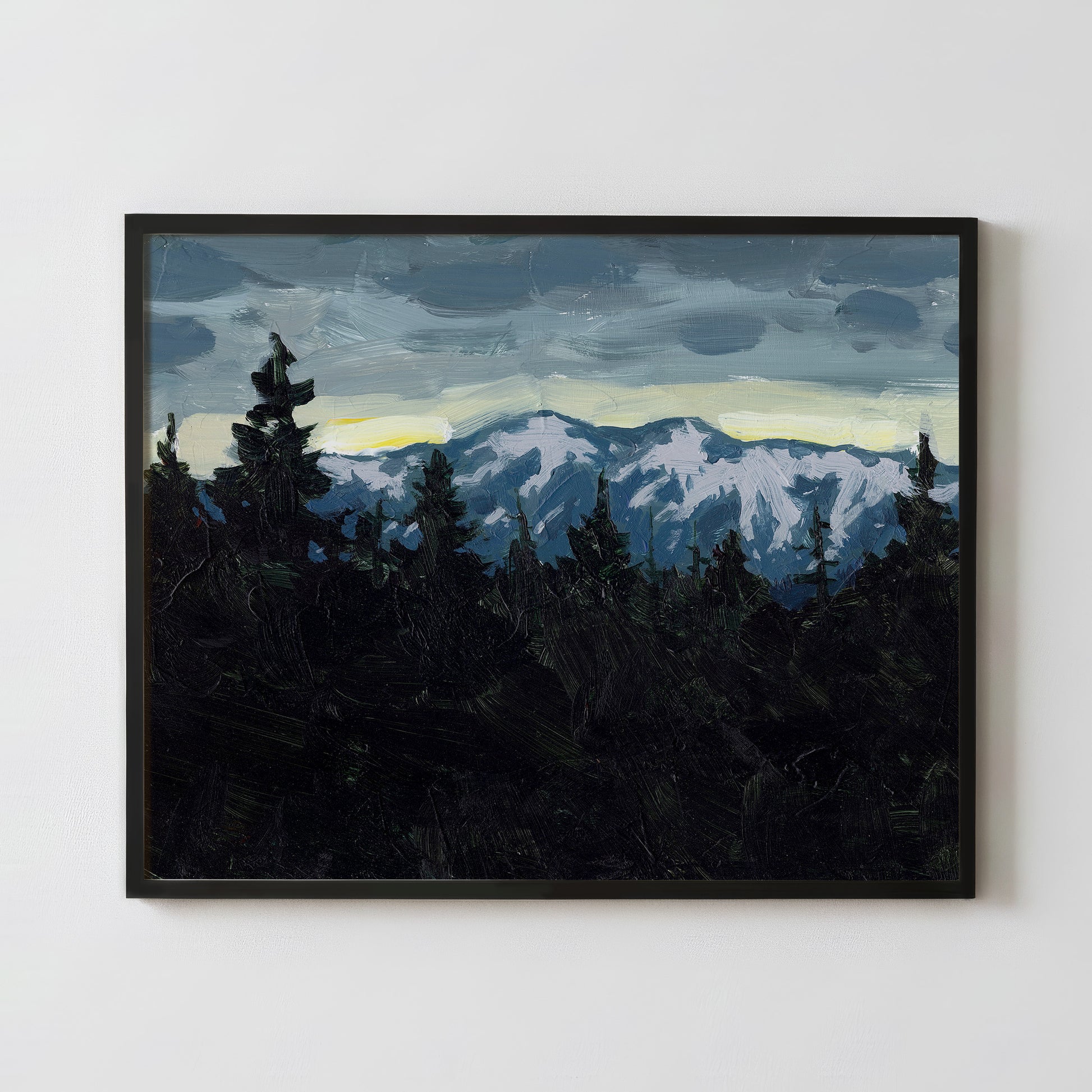 Beyond the Pines - Fine Art Paper Print