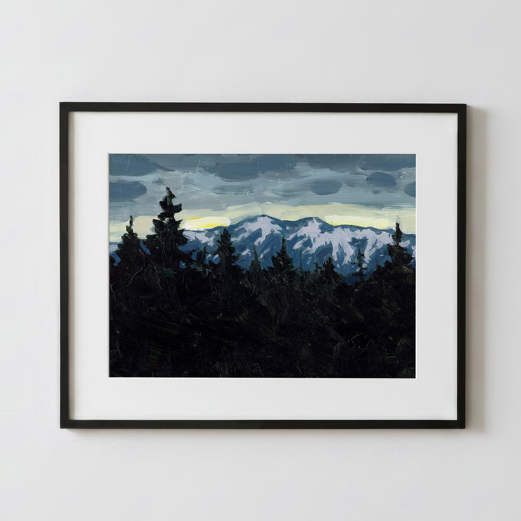 Beyond the Pines - Fine Art Paper Print