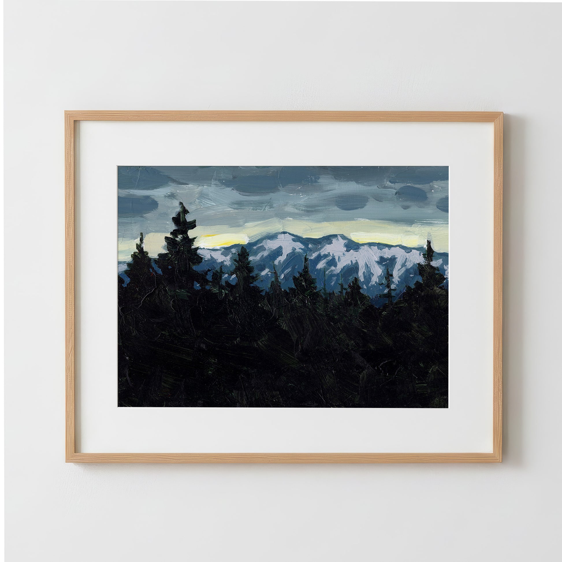 Beyond the Pines - Fine Art Paper Print