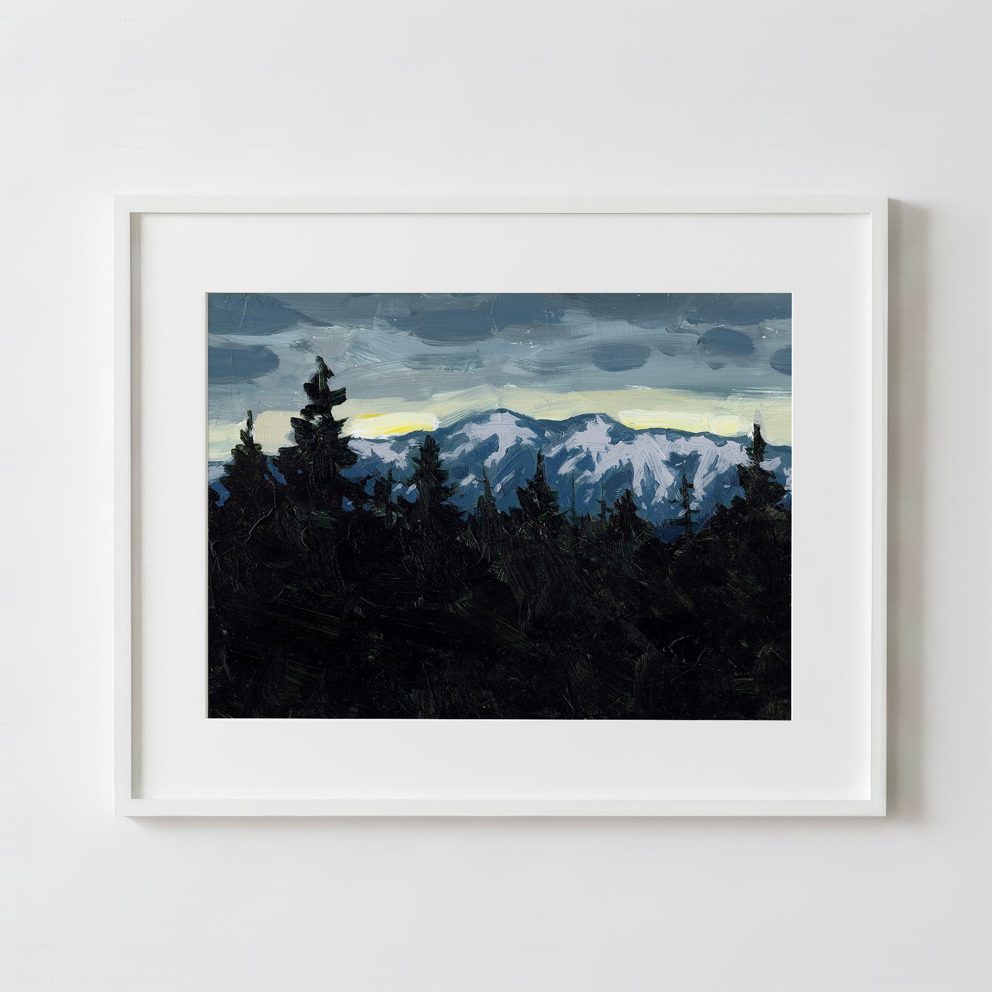 Beyond the Pines - Fine Art Paper Print