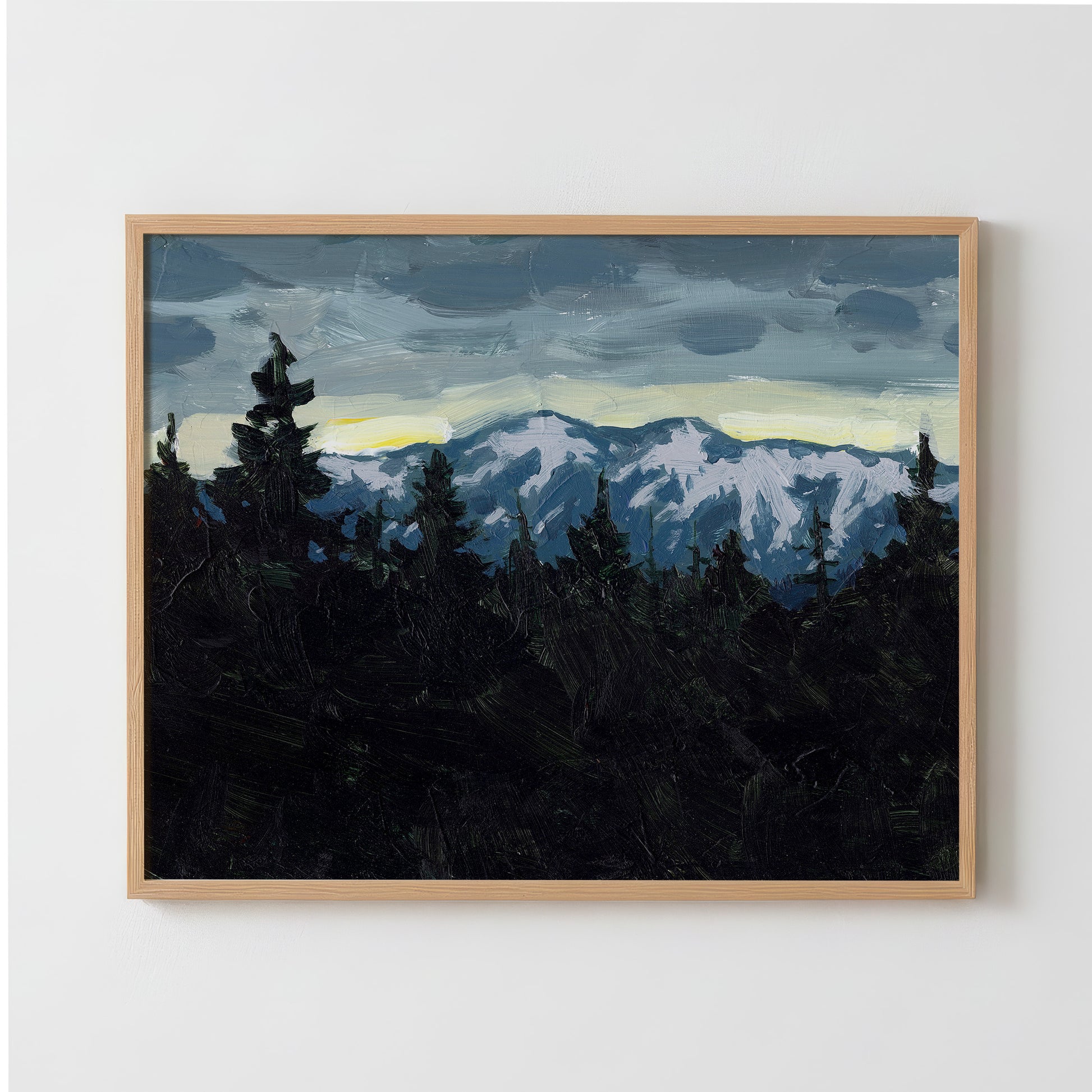 Beyond the Pines - Fine Art Paper Print