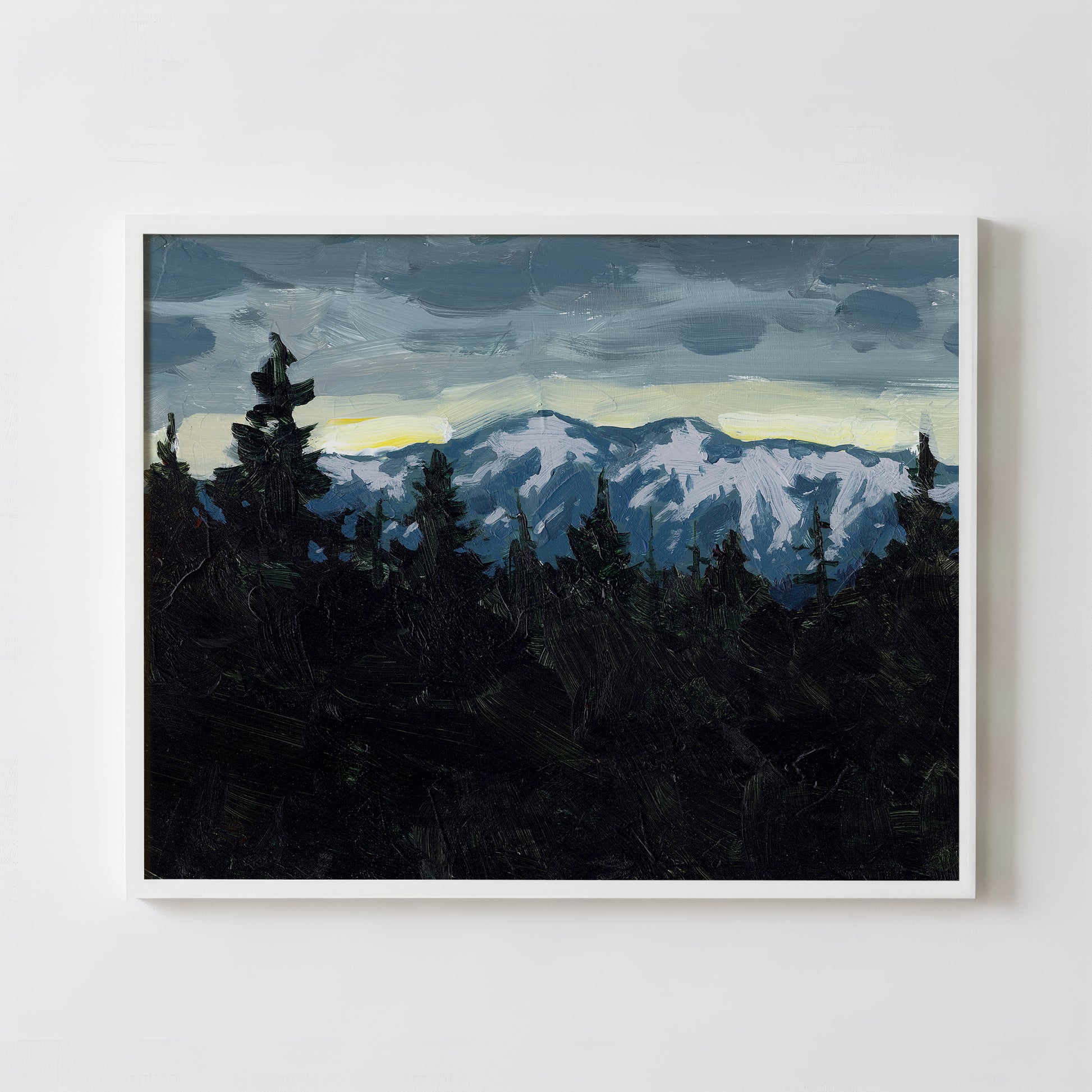 Beyond the Pines - Fine Art Paper Print