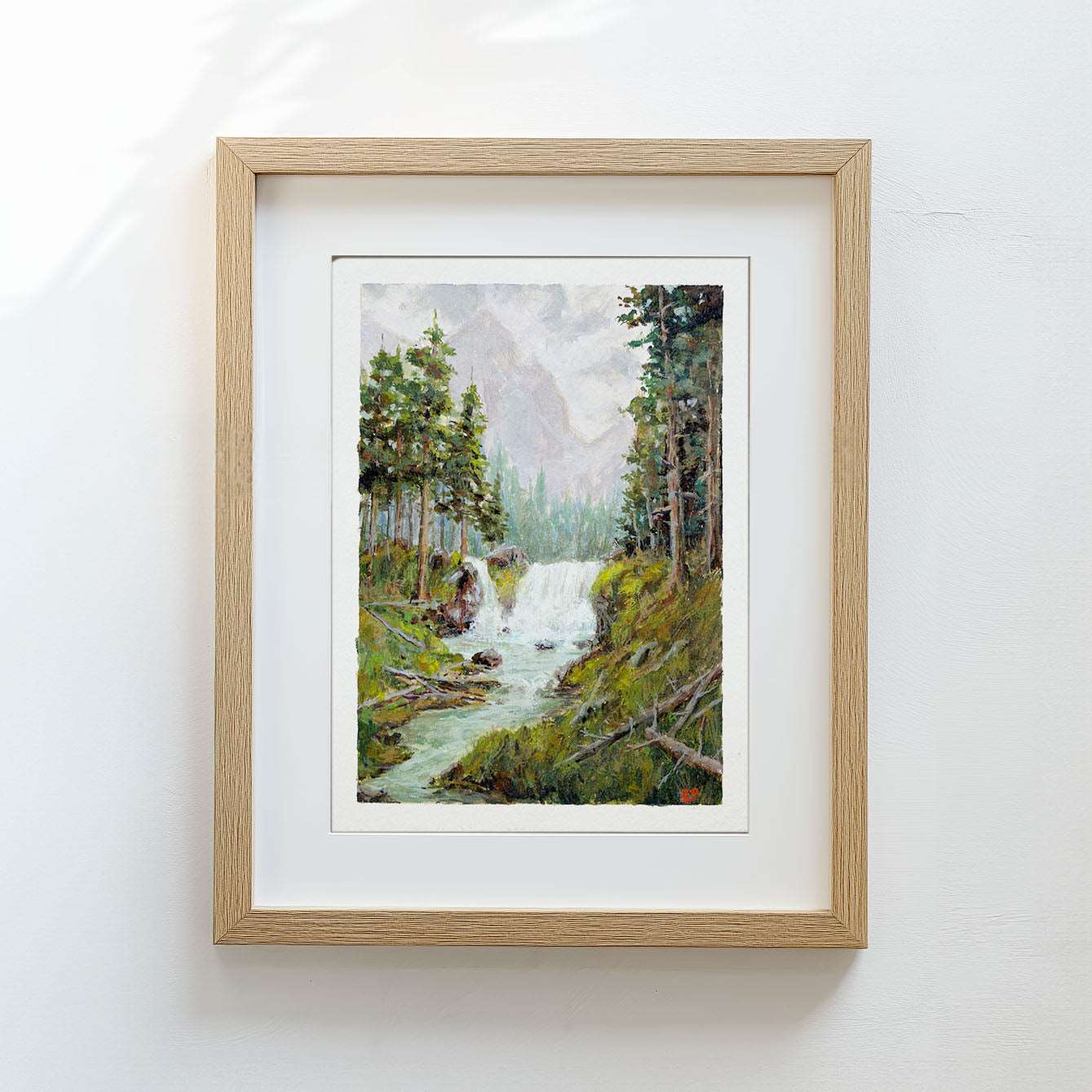 By the Roaring Falls