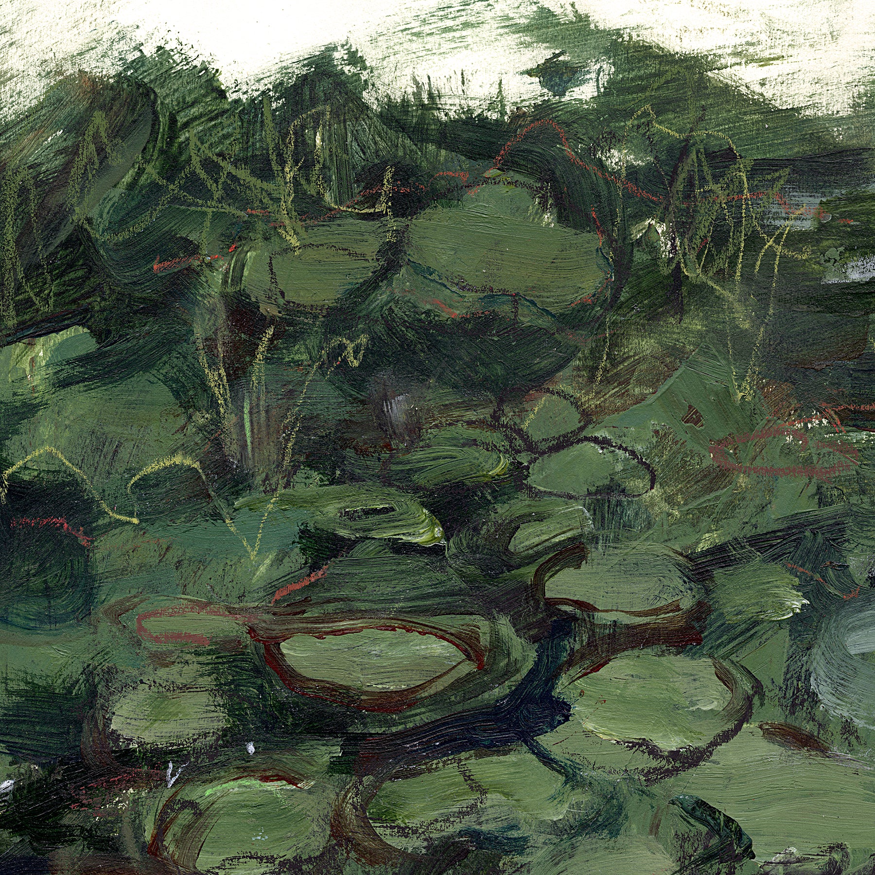 Water Lilies II - Art Print