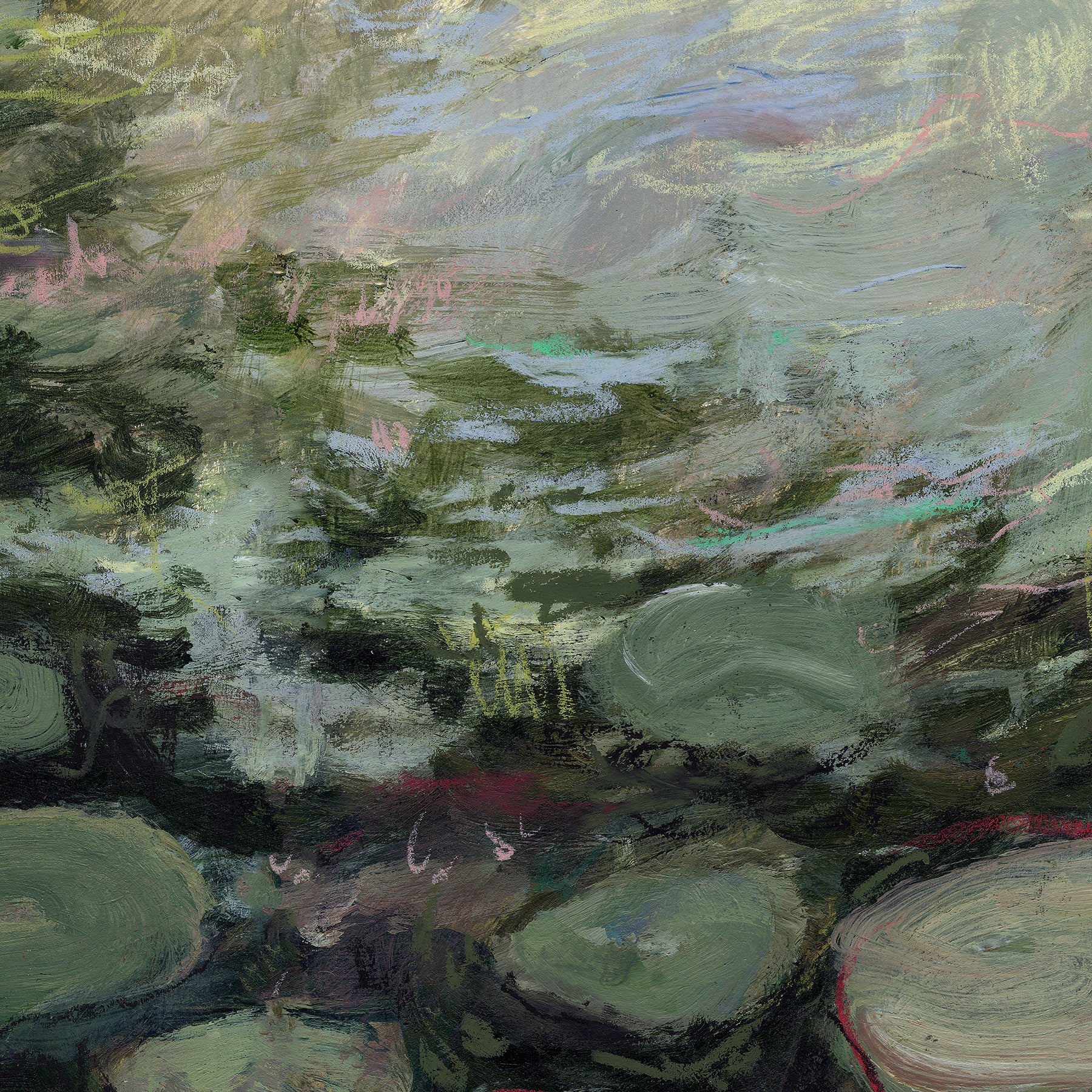 Water Lilies I - Art Print