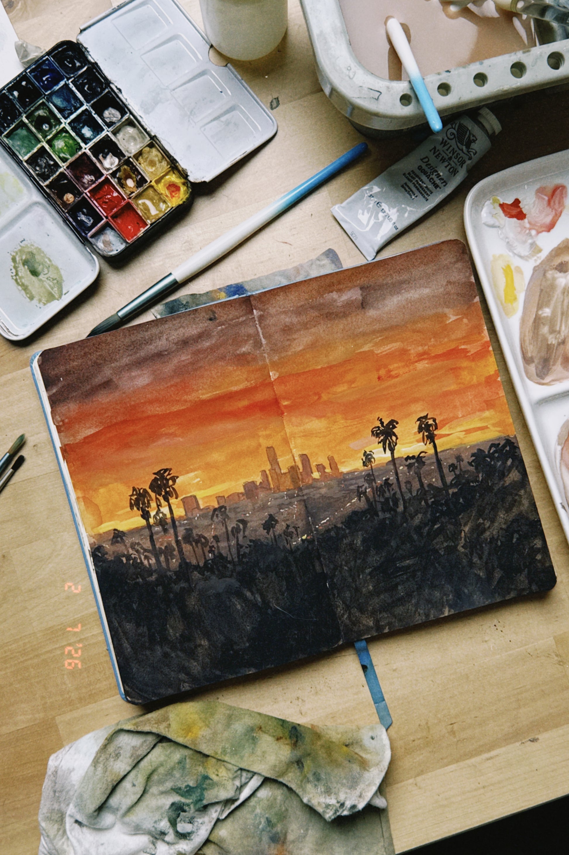 City of Angels - Gallery Canvas Print