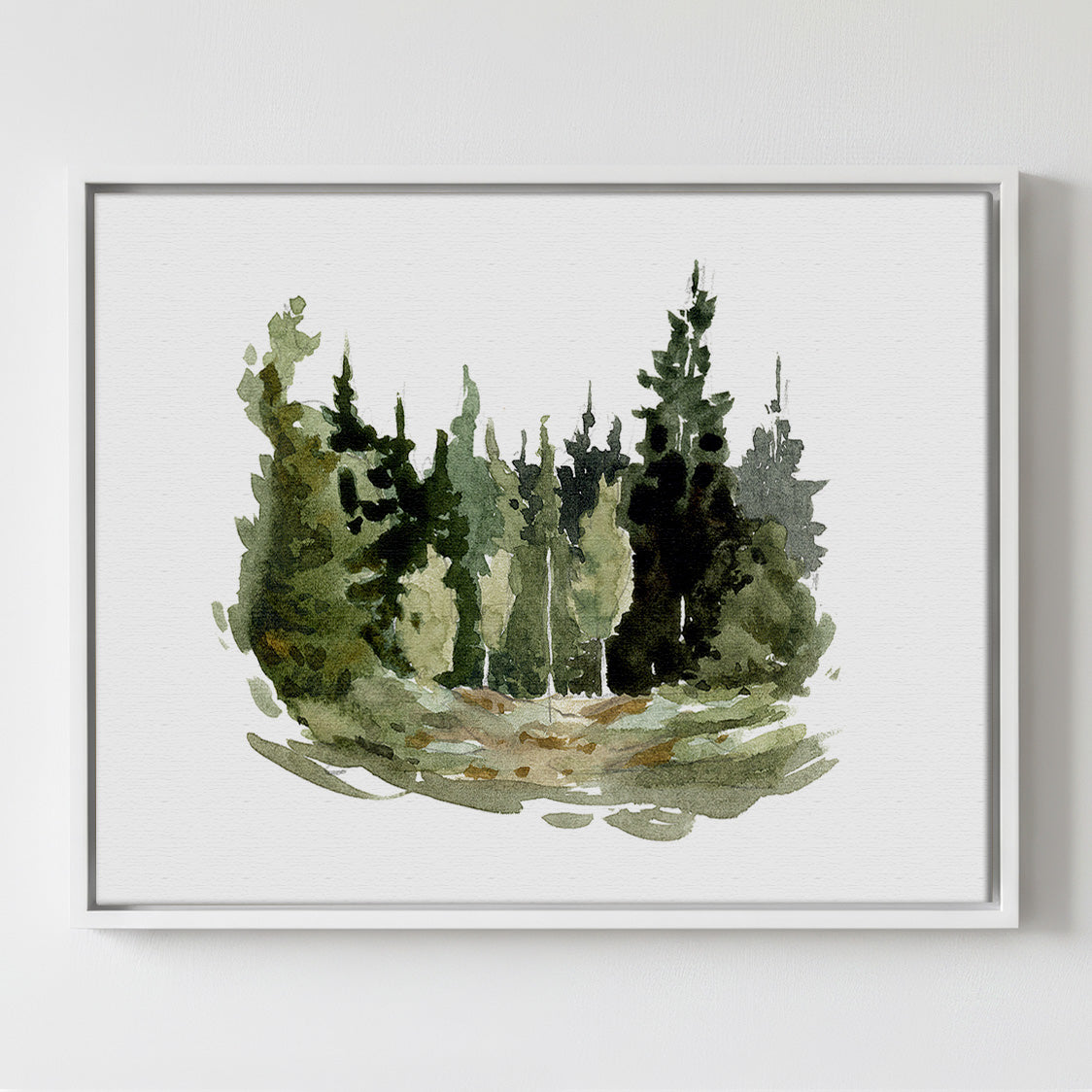 Forest Study 1 - Gallery Canvas Print