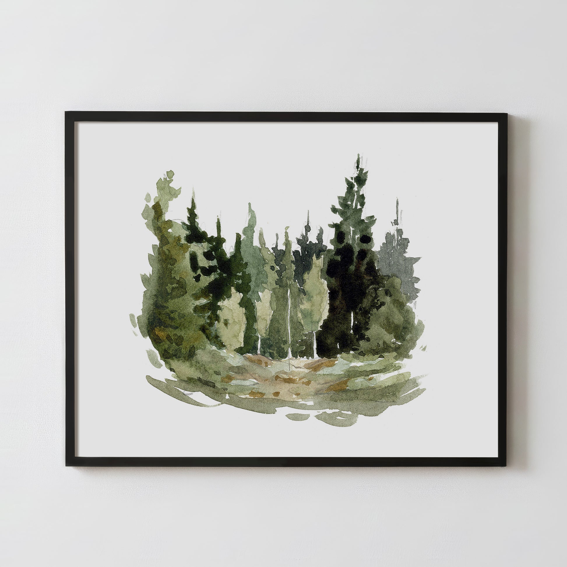 Forest Study 1 - Fine Art Paper Print