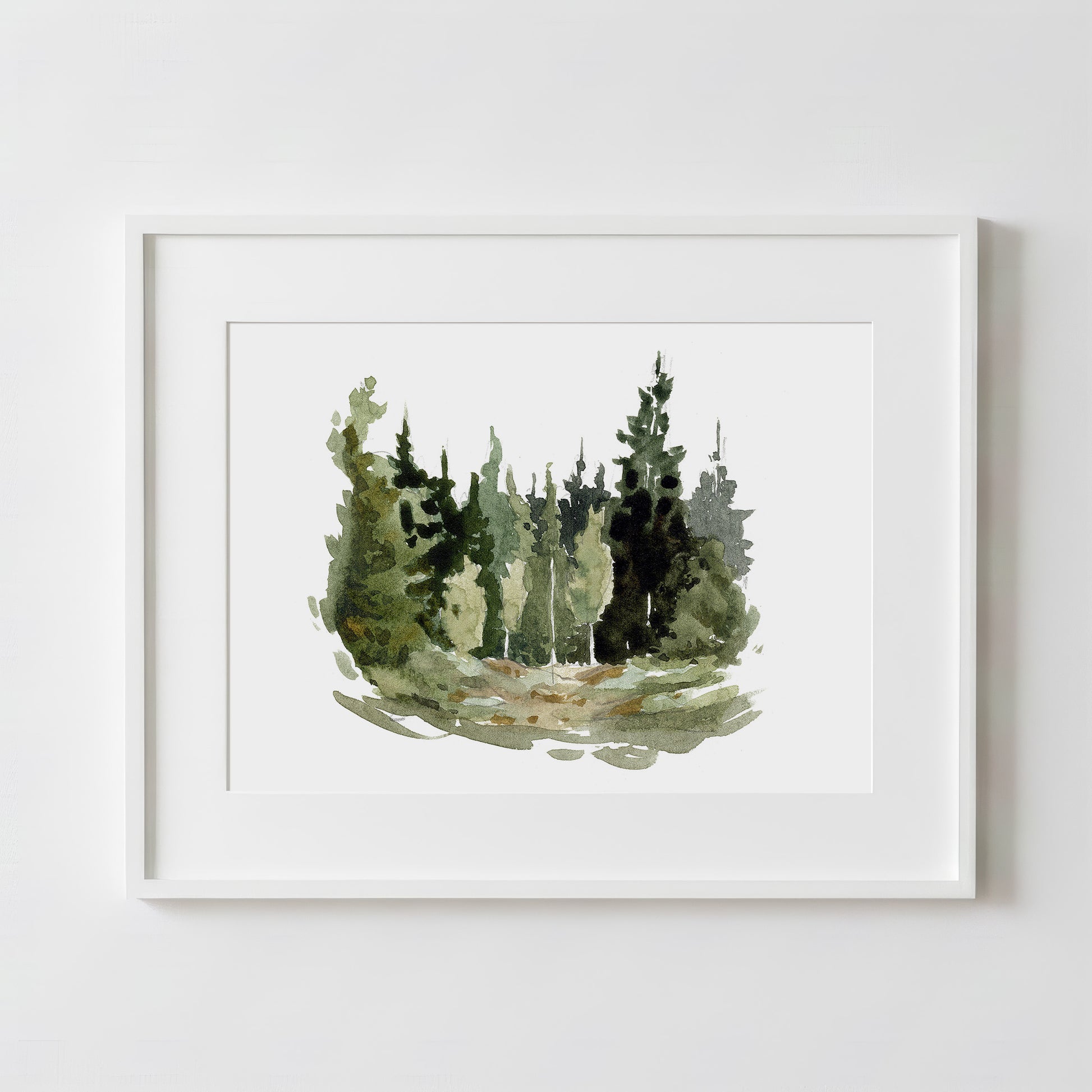 Forest Study 1 - Fine Art Paper Print