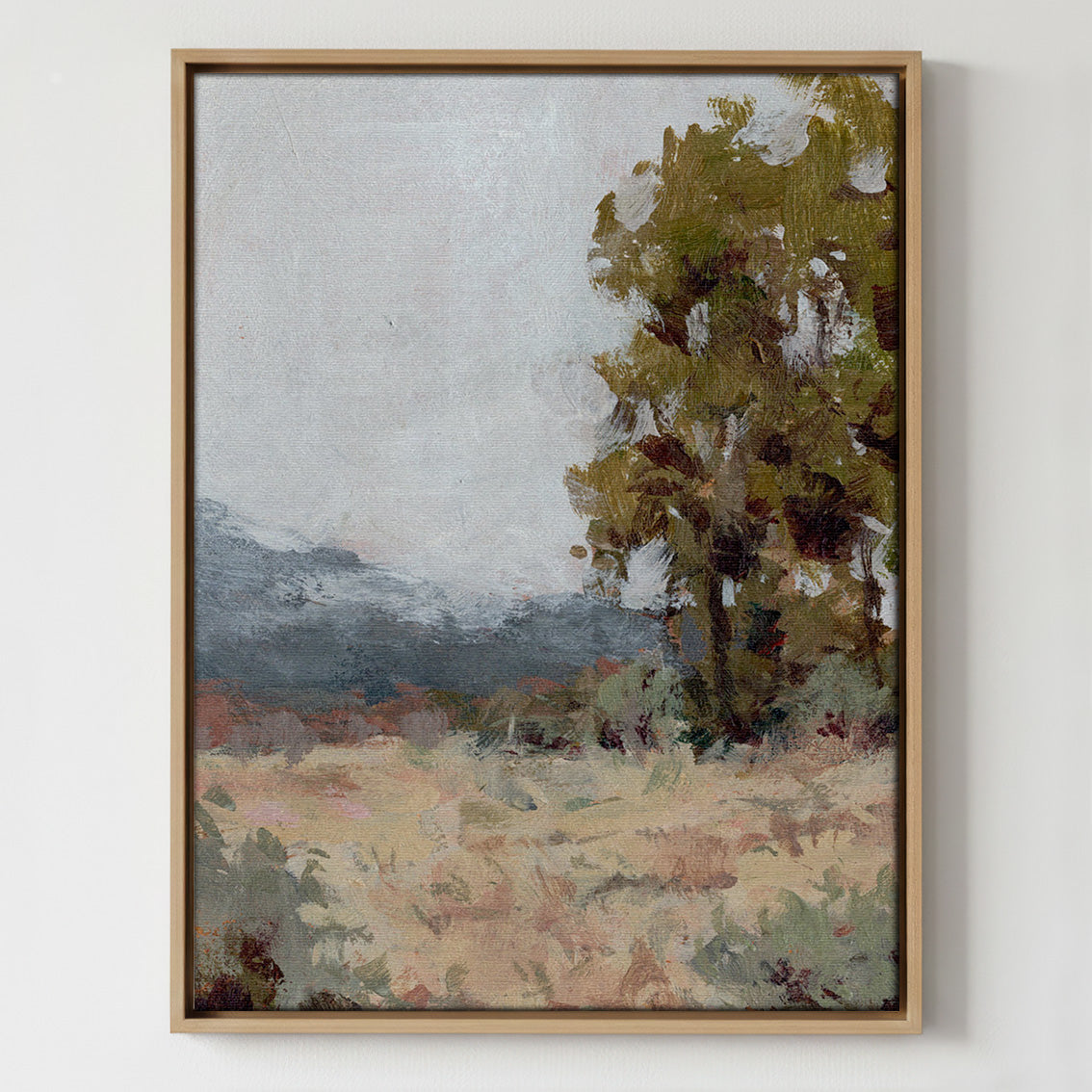 Incoming Rain - Gallery Canvas Print