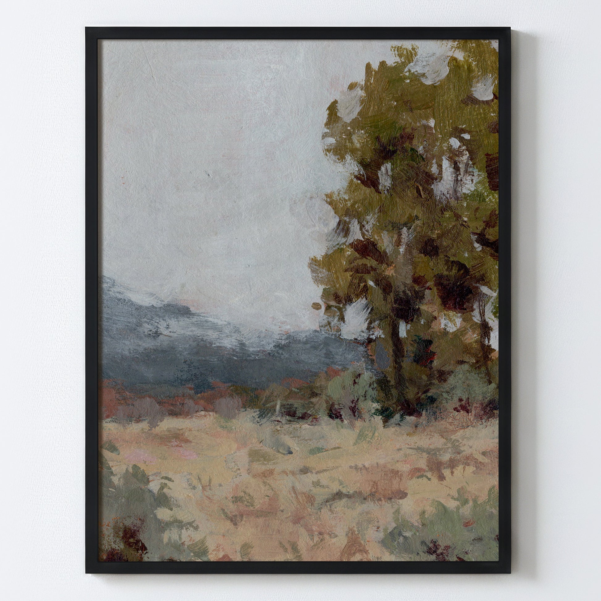 Incoming Rain - Fine Art Paper Print