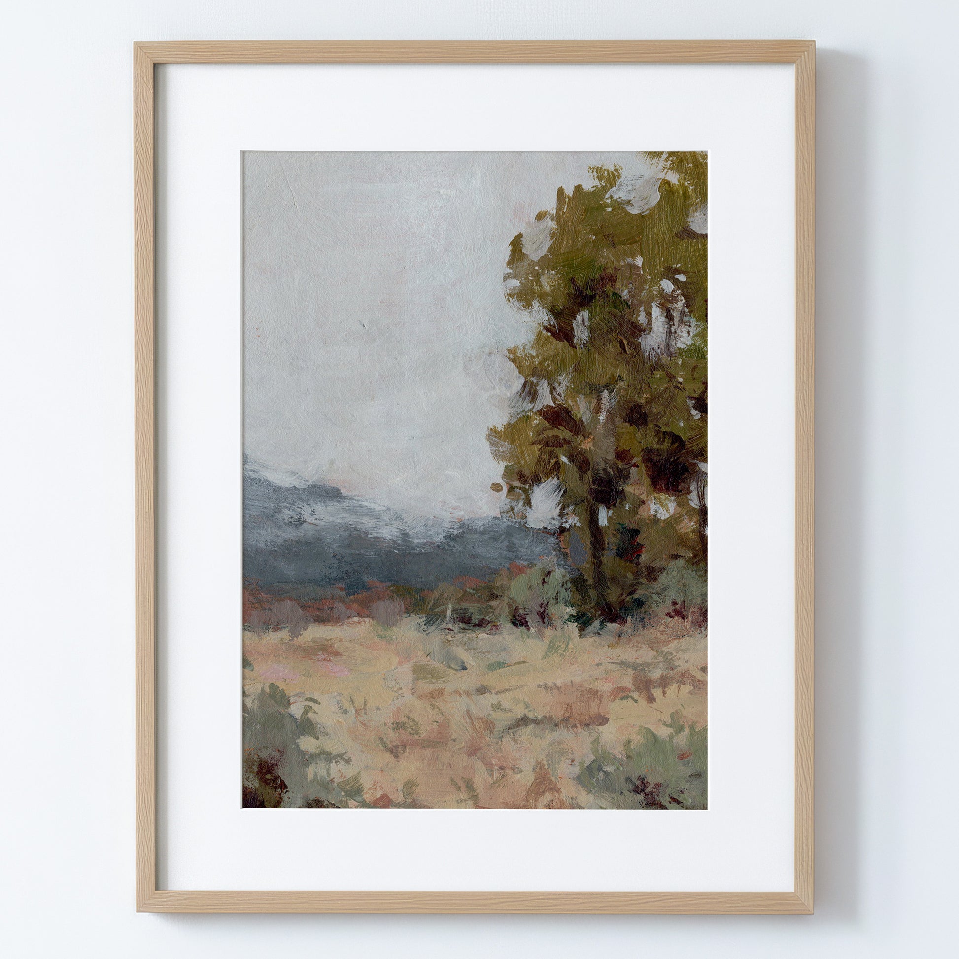 Incoming Rain - Fine Art Paper Print