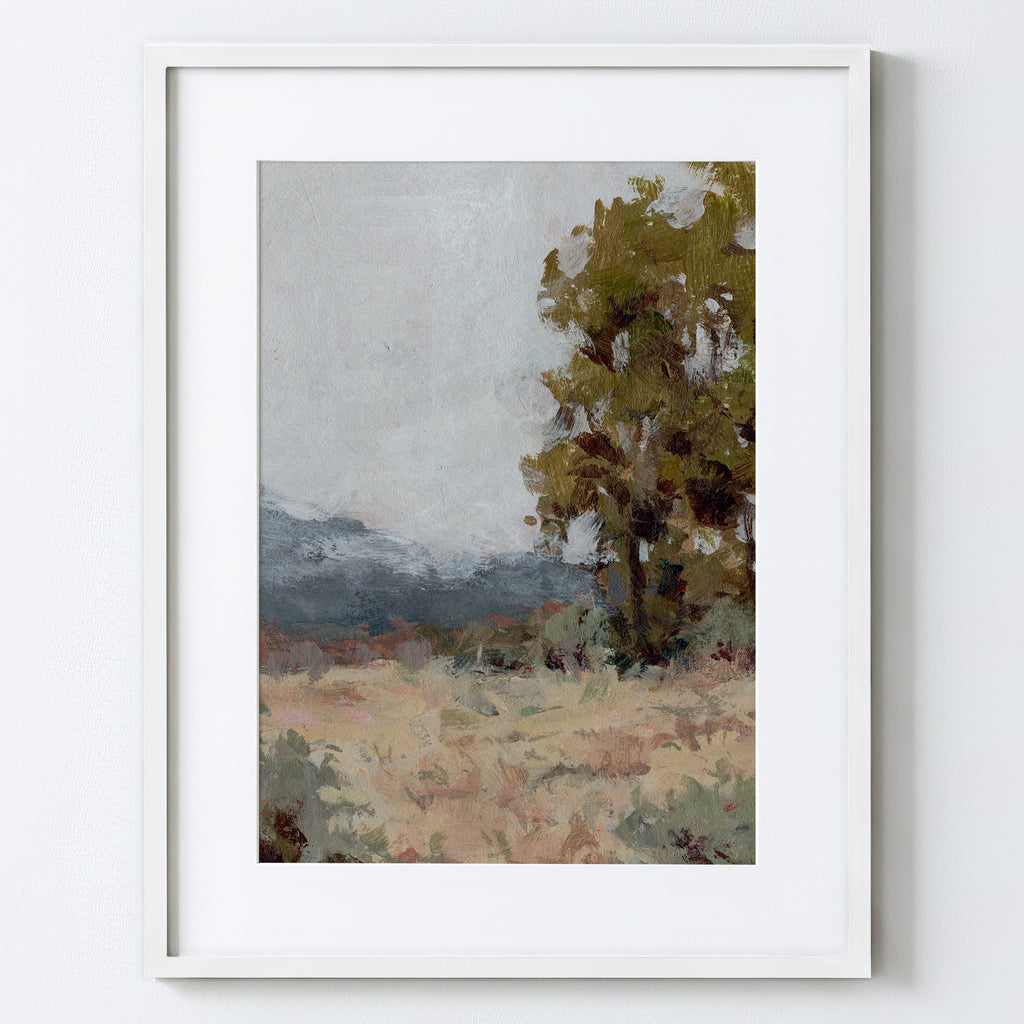 Incoming Rain - Fine Art Paper Print