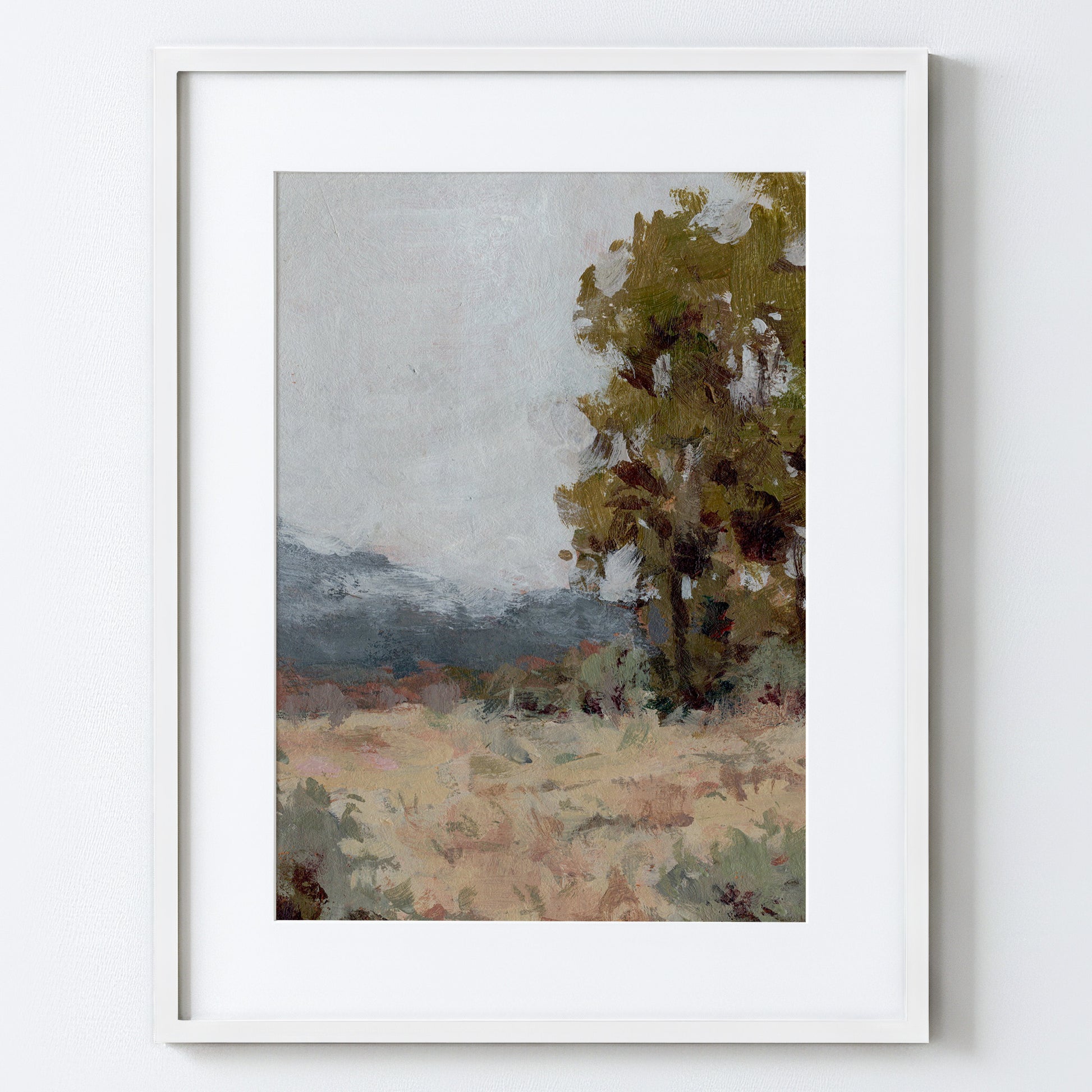 Incoming Rain - Fine Art Paper Print