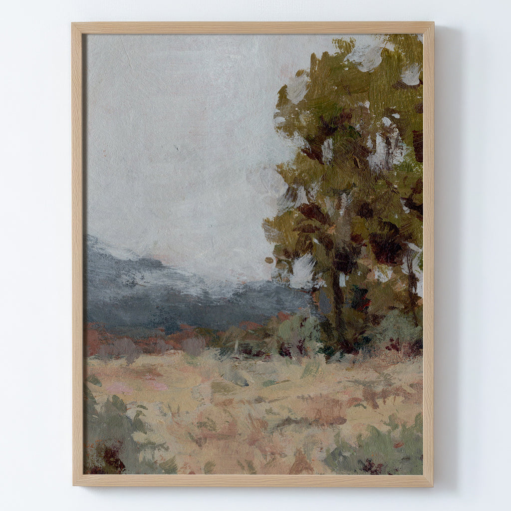 Incoming Rain - Fine Art Paper Print