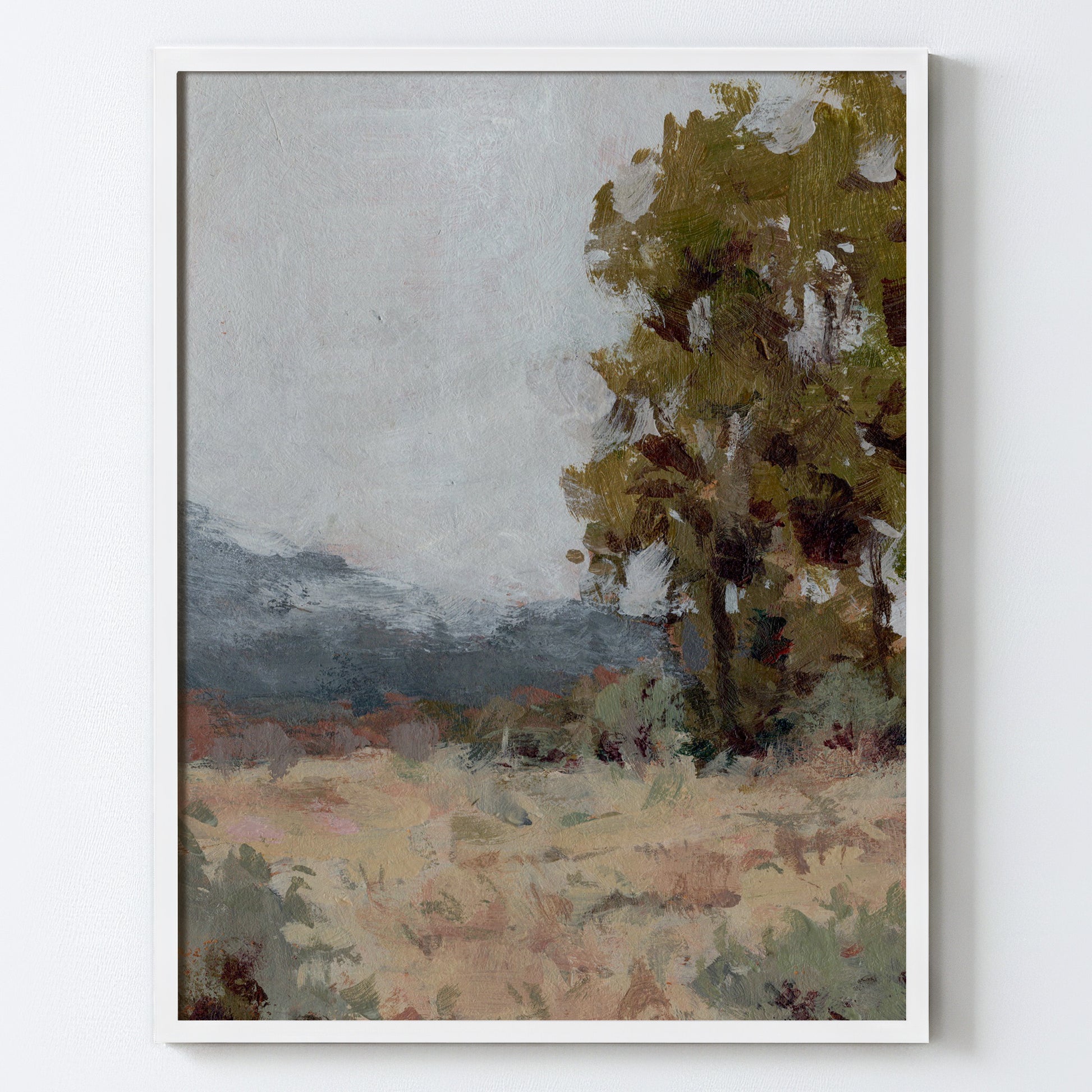 Incoming Rain - Fine Art Paper Print