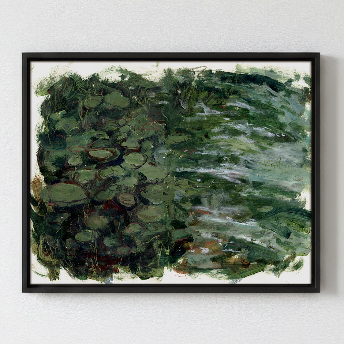 Water Lilies II - Gallery Canvas Print
