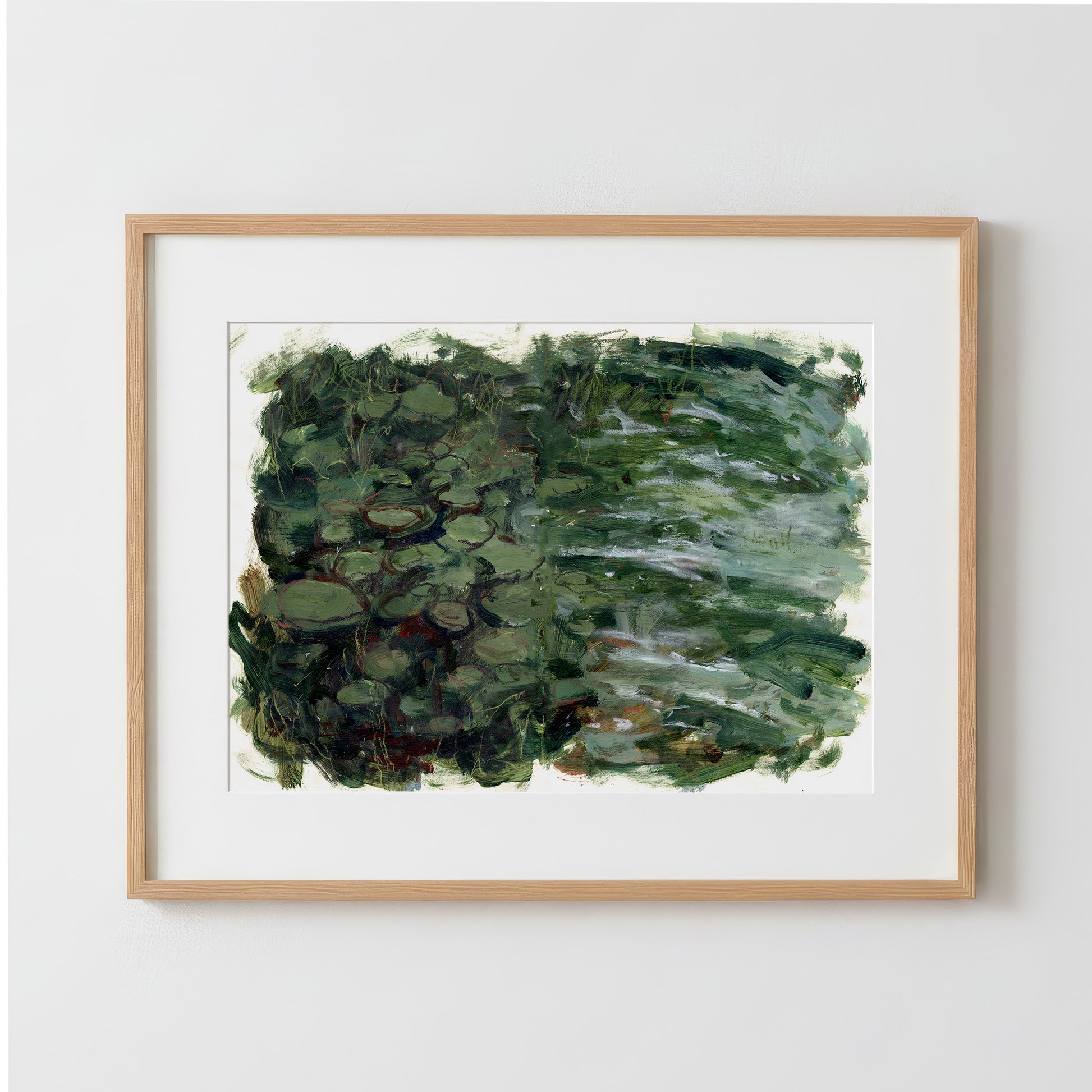 Water Lilies II - Fine Art Paper Print