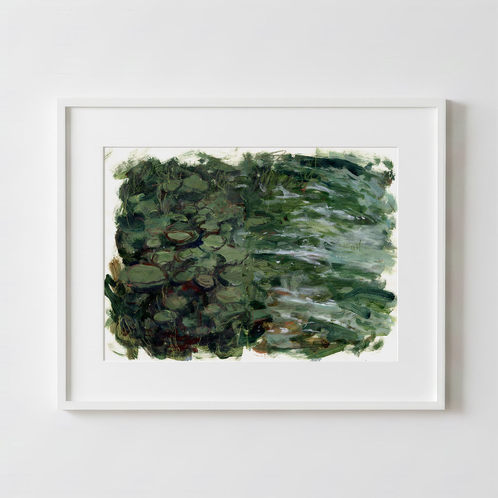 Water Lilies II - Fine Art Paper Print