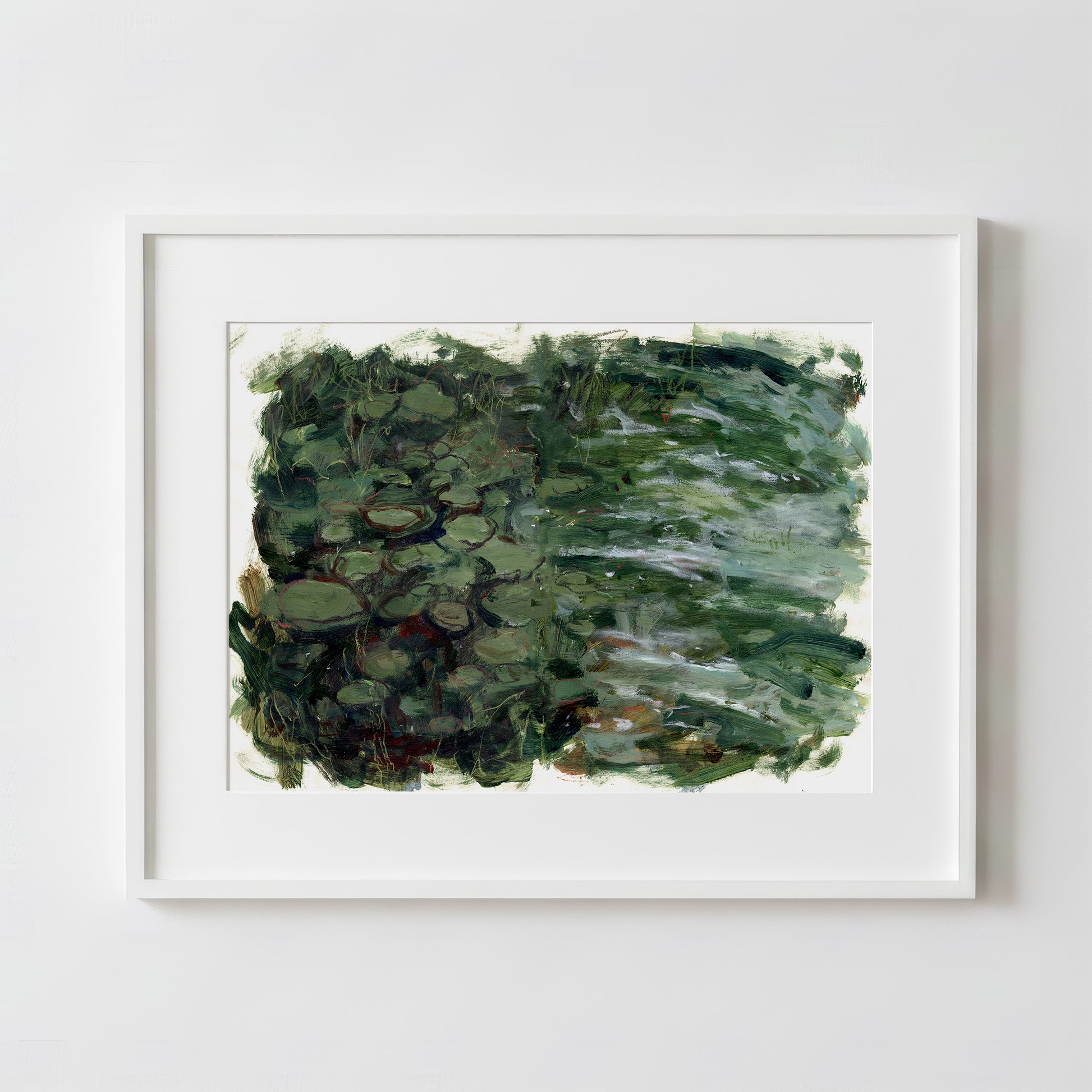 Water Lilies II - Fine Art Paper Print