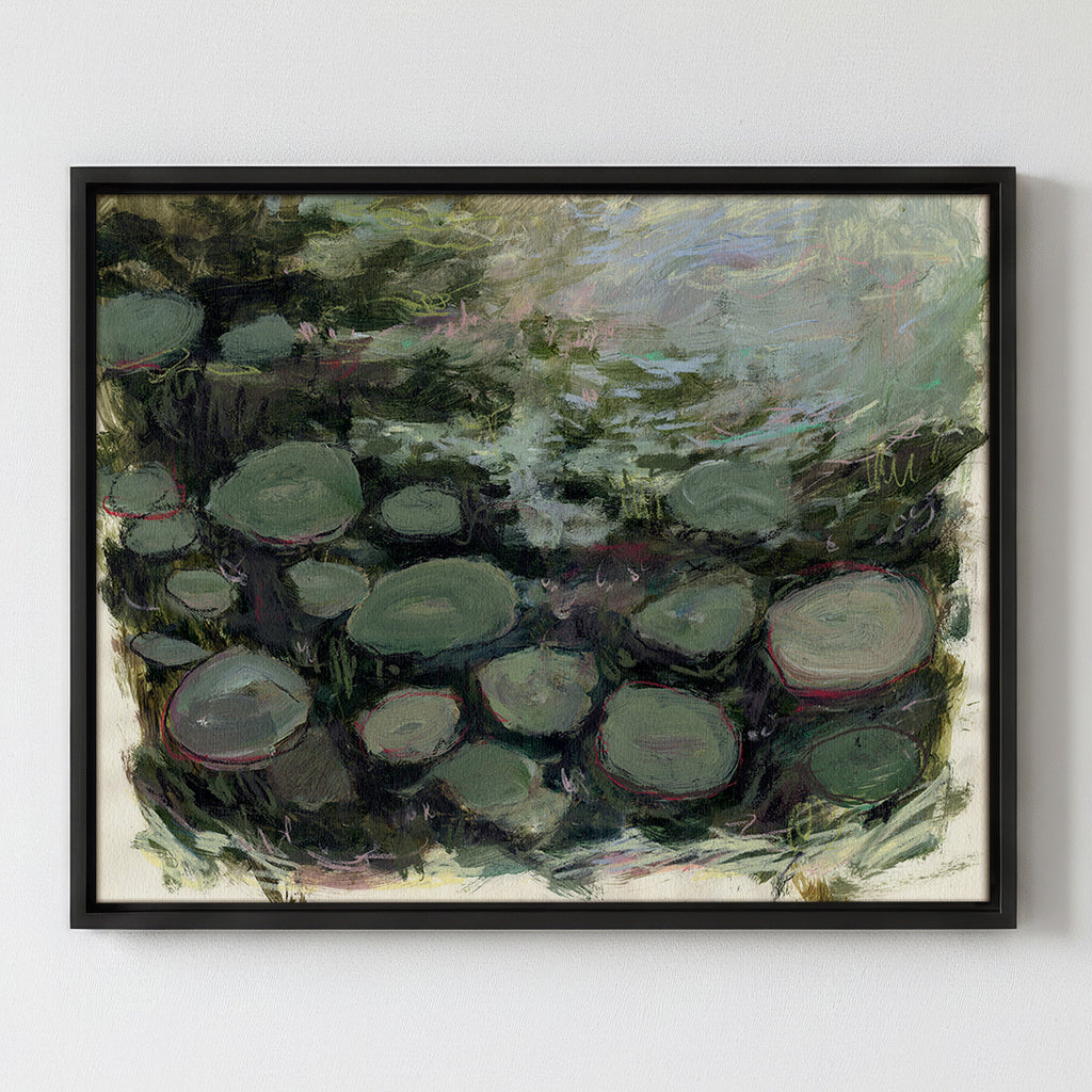Water Lilies I - Gallery Canvas Print