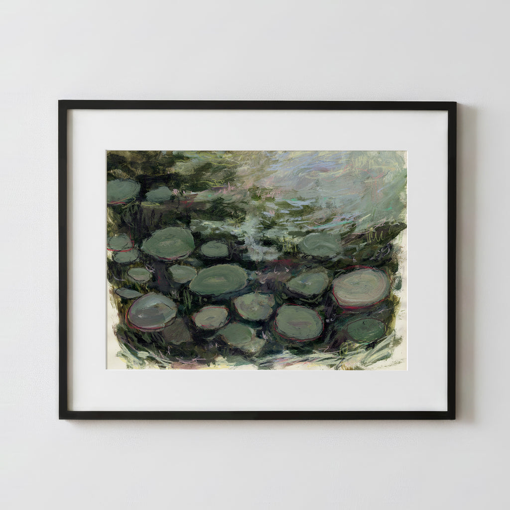 Water Lilies I - Fine Art Paper Print