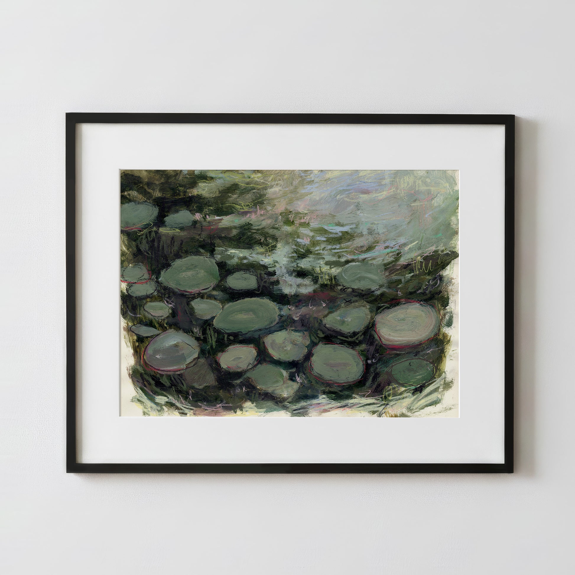 Water Lilies I - Fine Art Paper Print