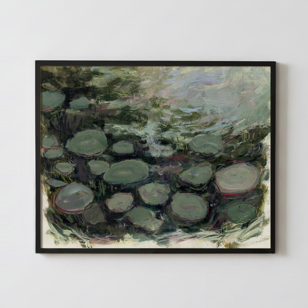 Water Lilies I - Fine Art Paper Print