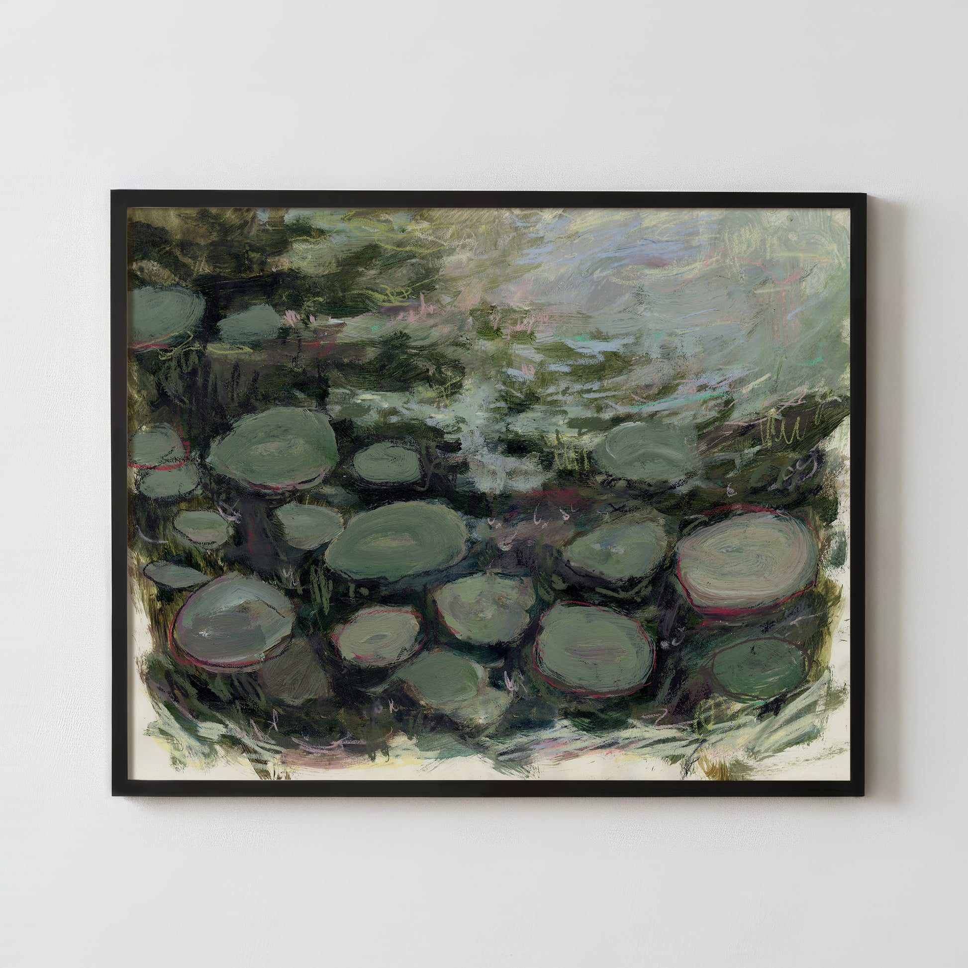 Water Lilies I - Fine Art Paper Print