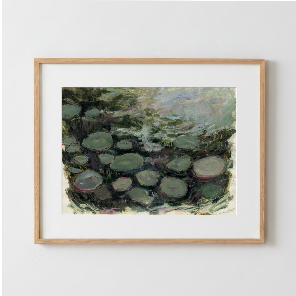 Water Lilies I - Fine Art Paper Print