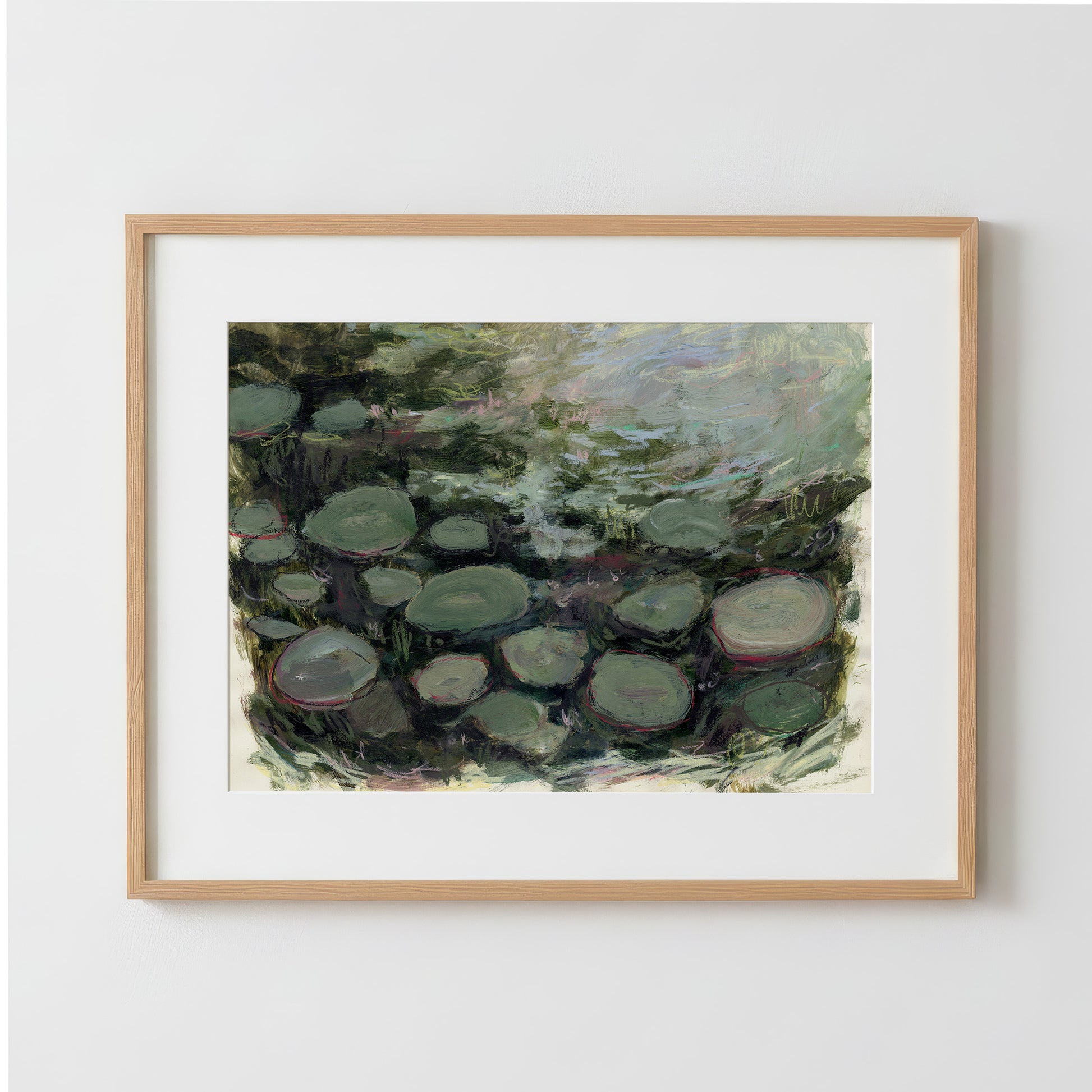 Water Lilies I - Fine Art Paper Print